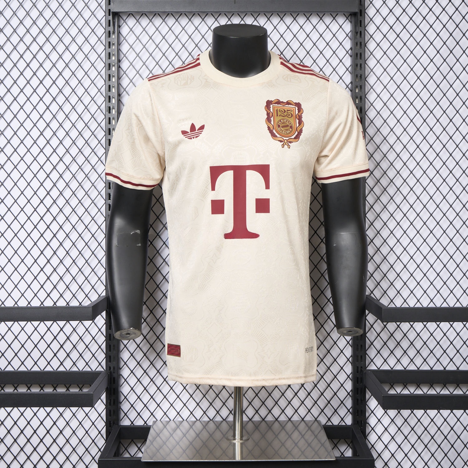 Bayern Munich 2025 Apricot 125th Anniversary Jersey - Player Version - ReplicasJersey