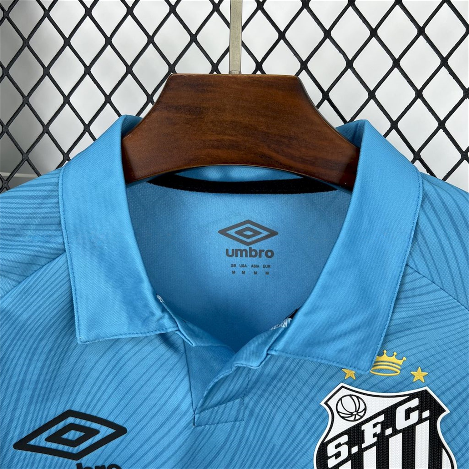 Santos 25-26 Third Blue Unsponsored Jersey - Fans Version - ReplicasJersey