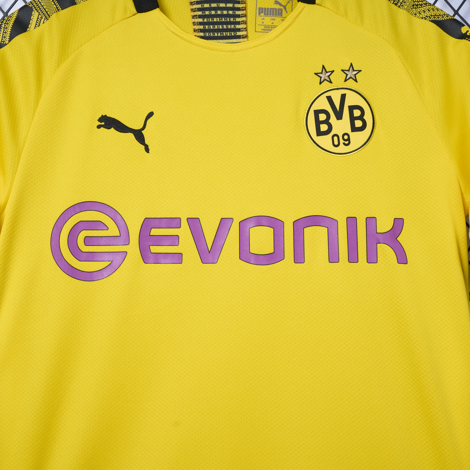 Retro Dortmund 2019-20 Home Stadium Jersey - ReplicasJersey