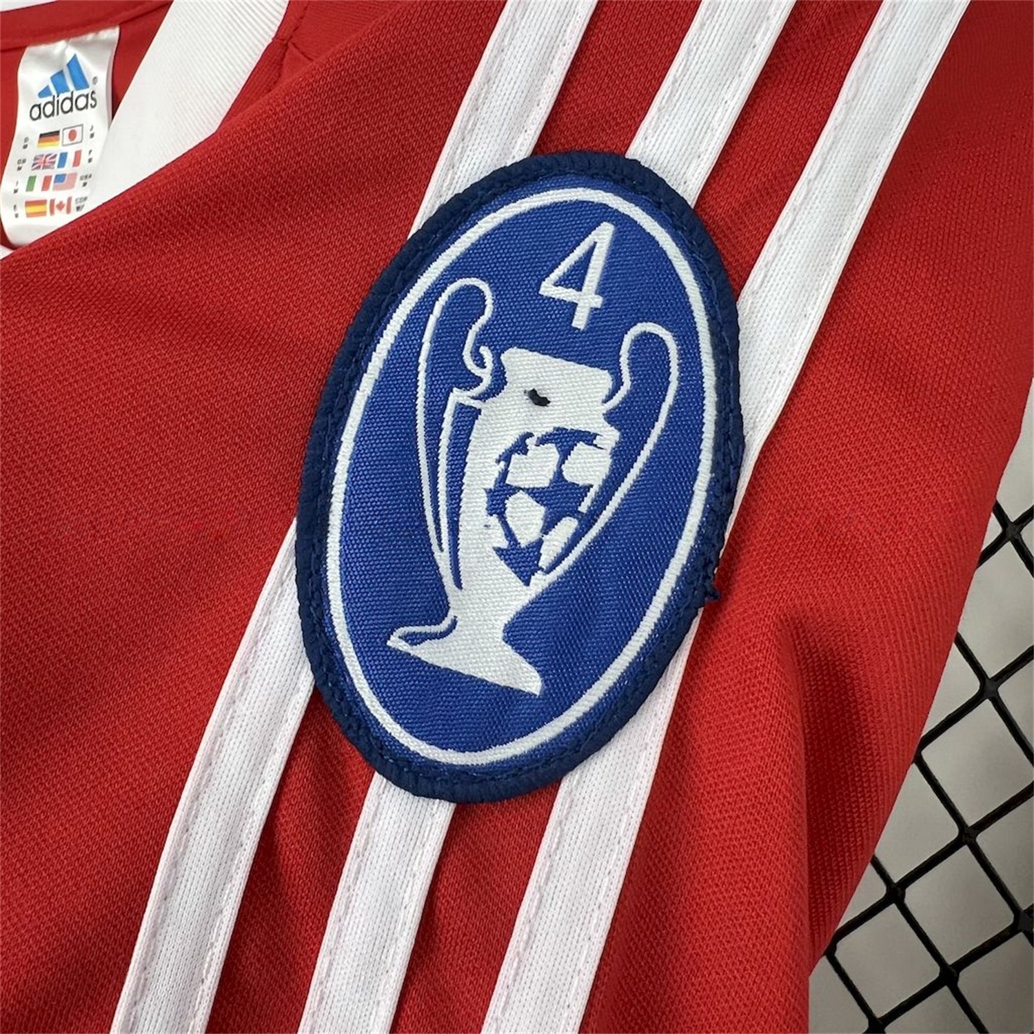 Retro Bayern Munich 2001-02 European Home Red Jersey - ReplicasJersey