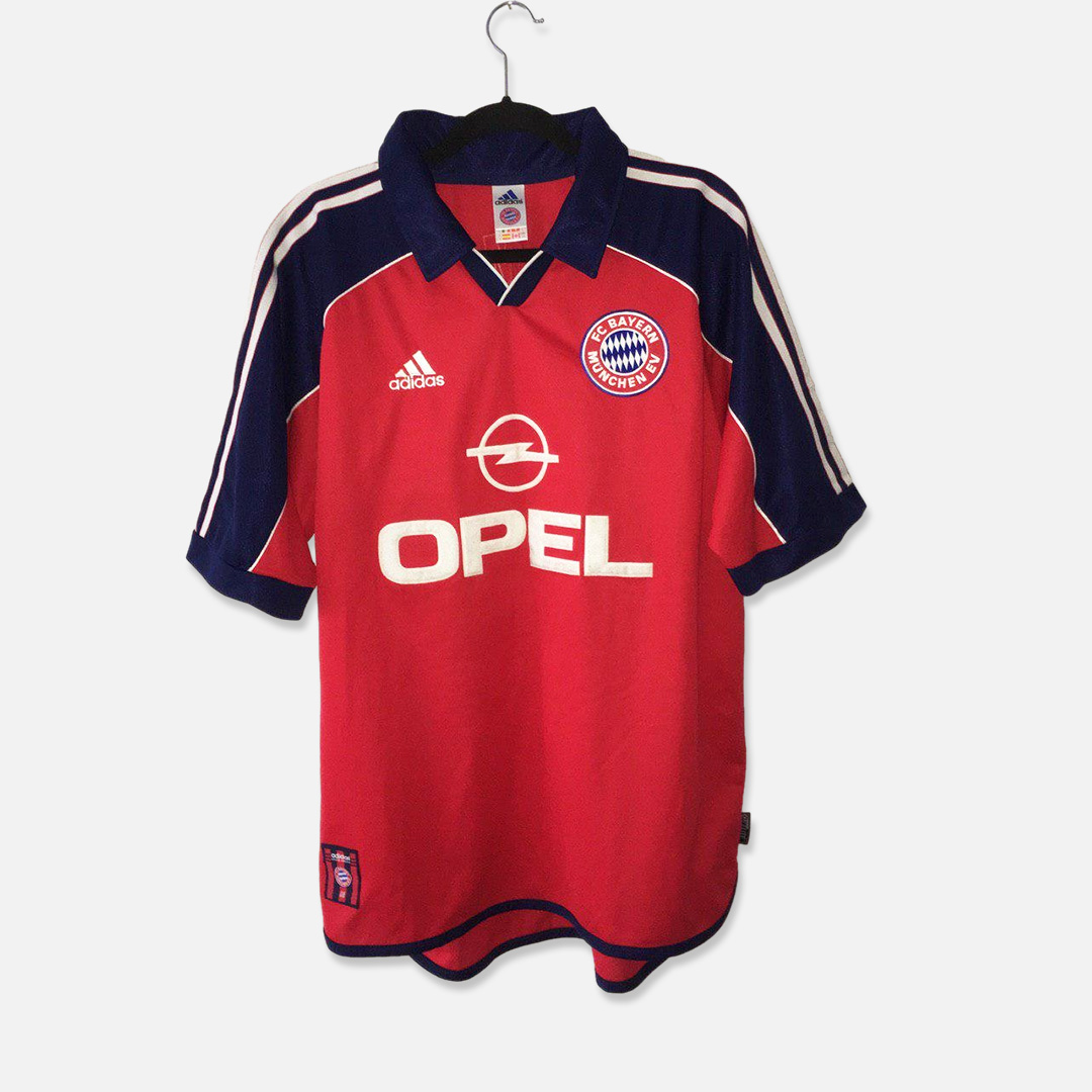 Bayern Munich Retro 1999-2001 Home Stadium Jersey - ReplicasJersey
