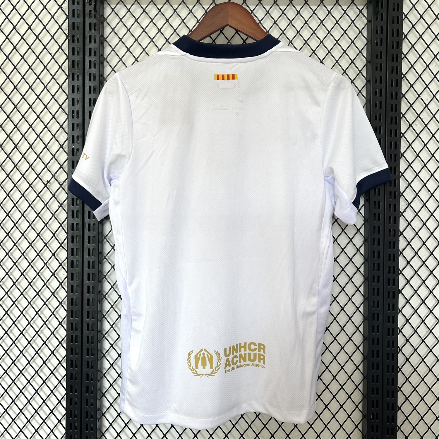B.A.R.S.A 24-25 White GK Pre-match Training Jersey - Fans Version - ReplicasJersey