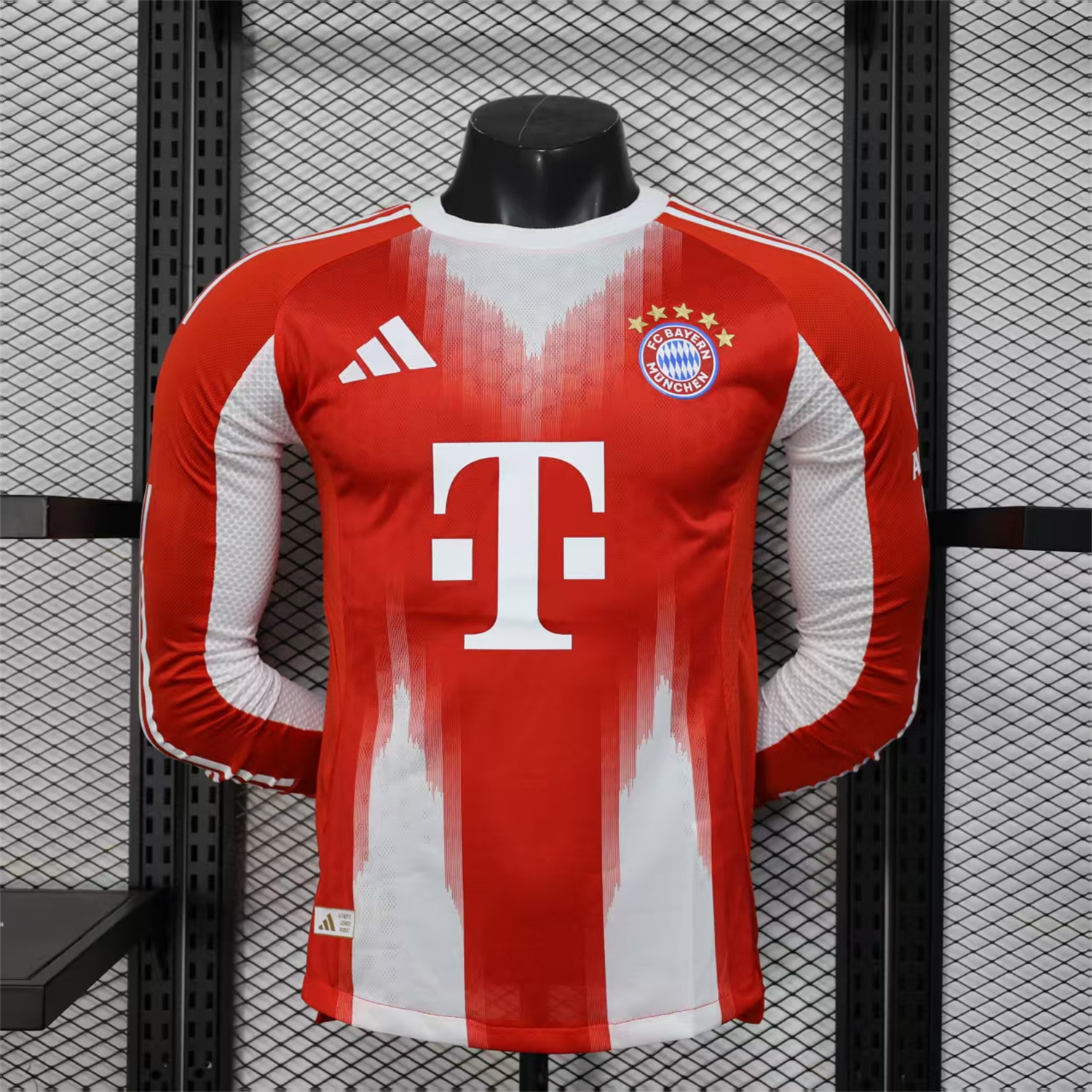 Bayern Munich 25-26 Home Long Sleeves Jersey - Player Version - ReplicasJersey