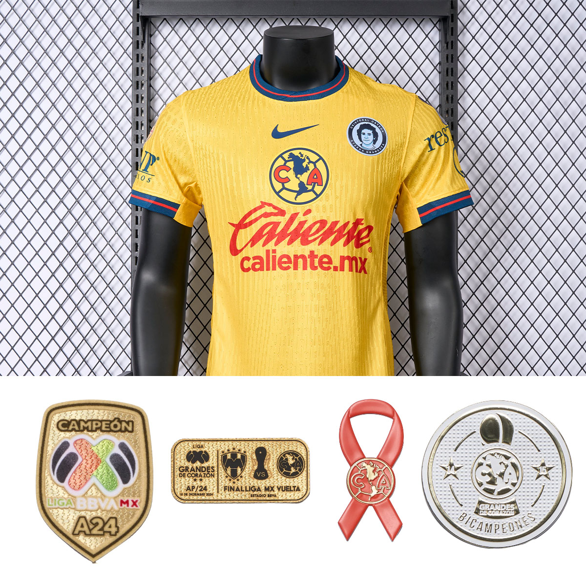 Club América 24-25 Home Jersey - Player Version - ReplicasJersey