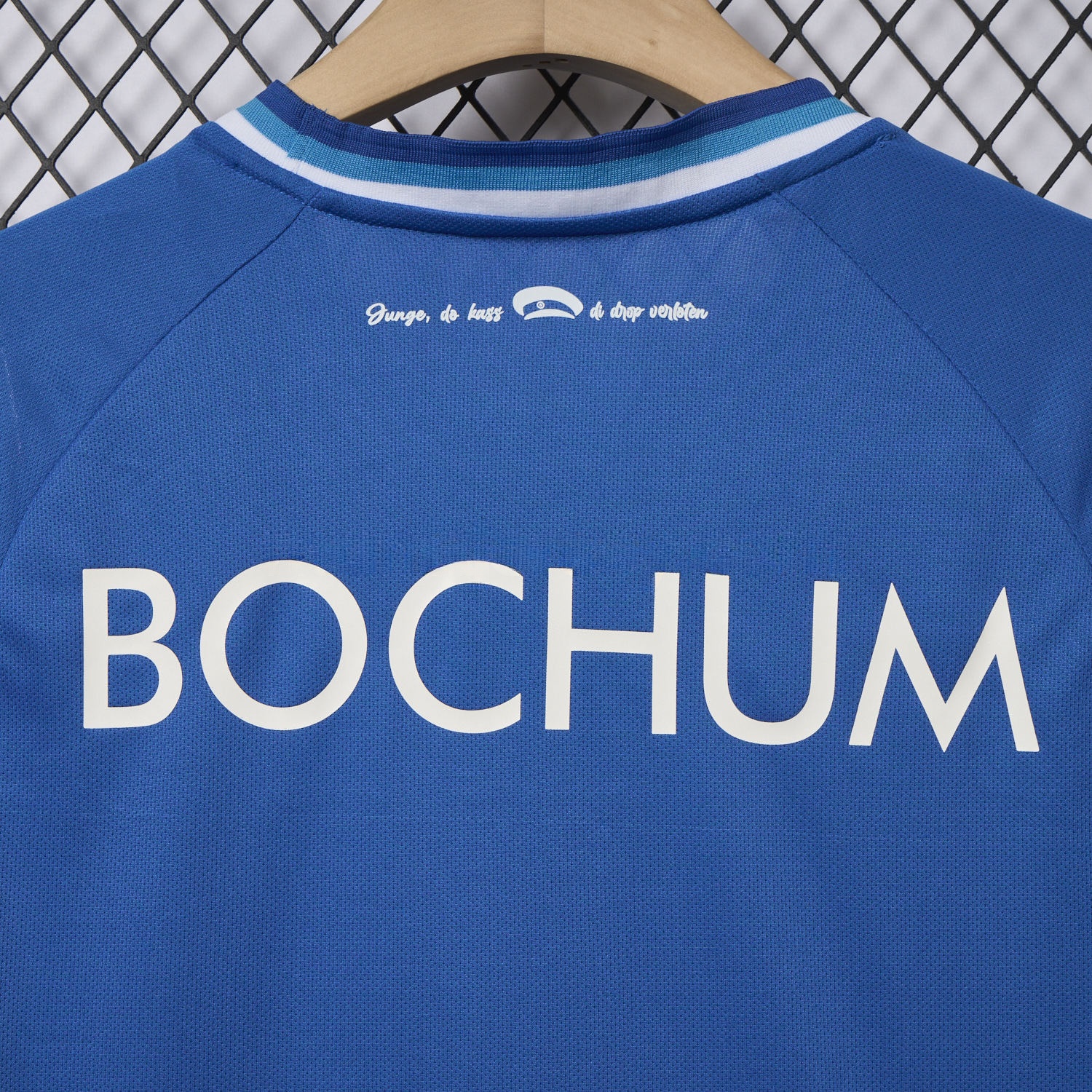 Bochum 24-25 White Slanted Stripe Special Jersey with Sponsors - Fans Version - ReplicasJersey