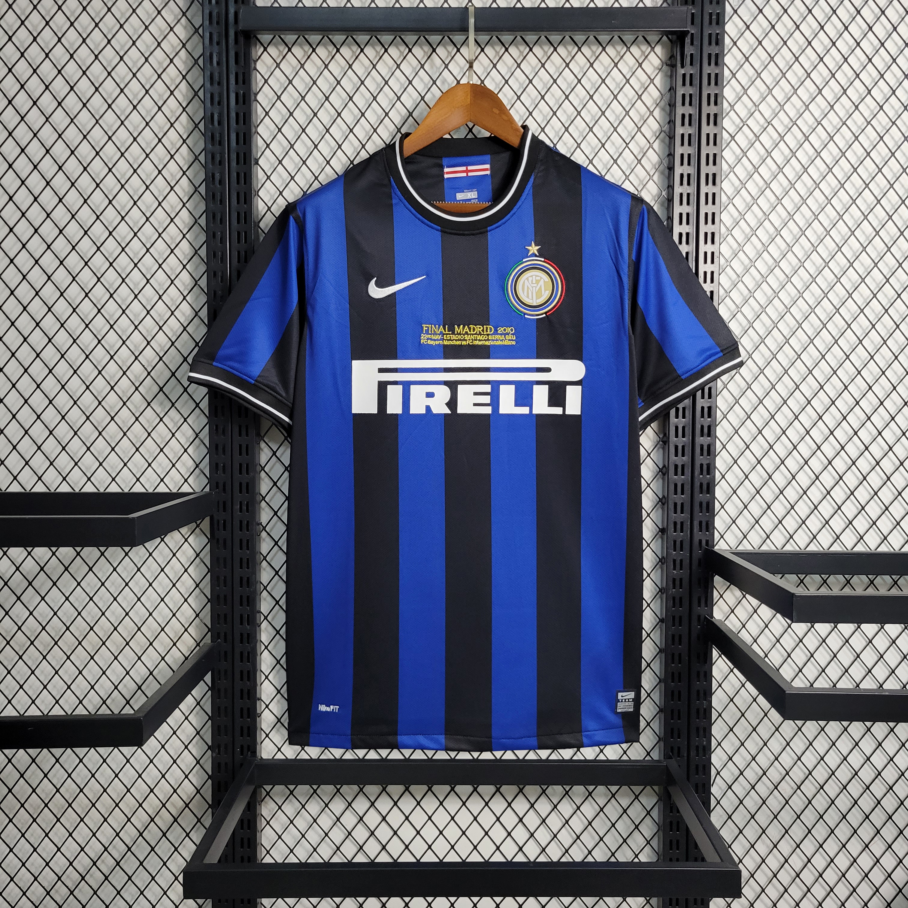 Retro Inter Milan 09-10 Home Stadium Jersey - Champions League Final - ReplicasJersey