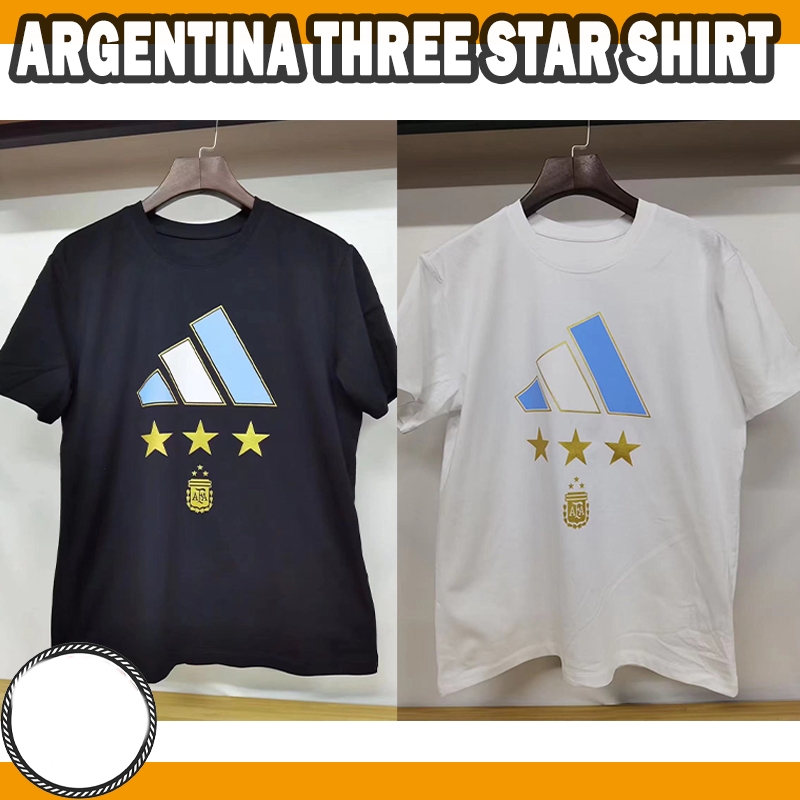 Three Star Argentina Champion Shirt 2022 World Cup - ReplicasJersey