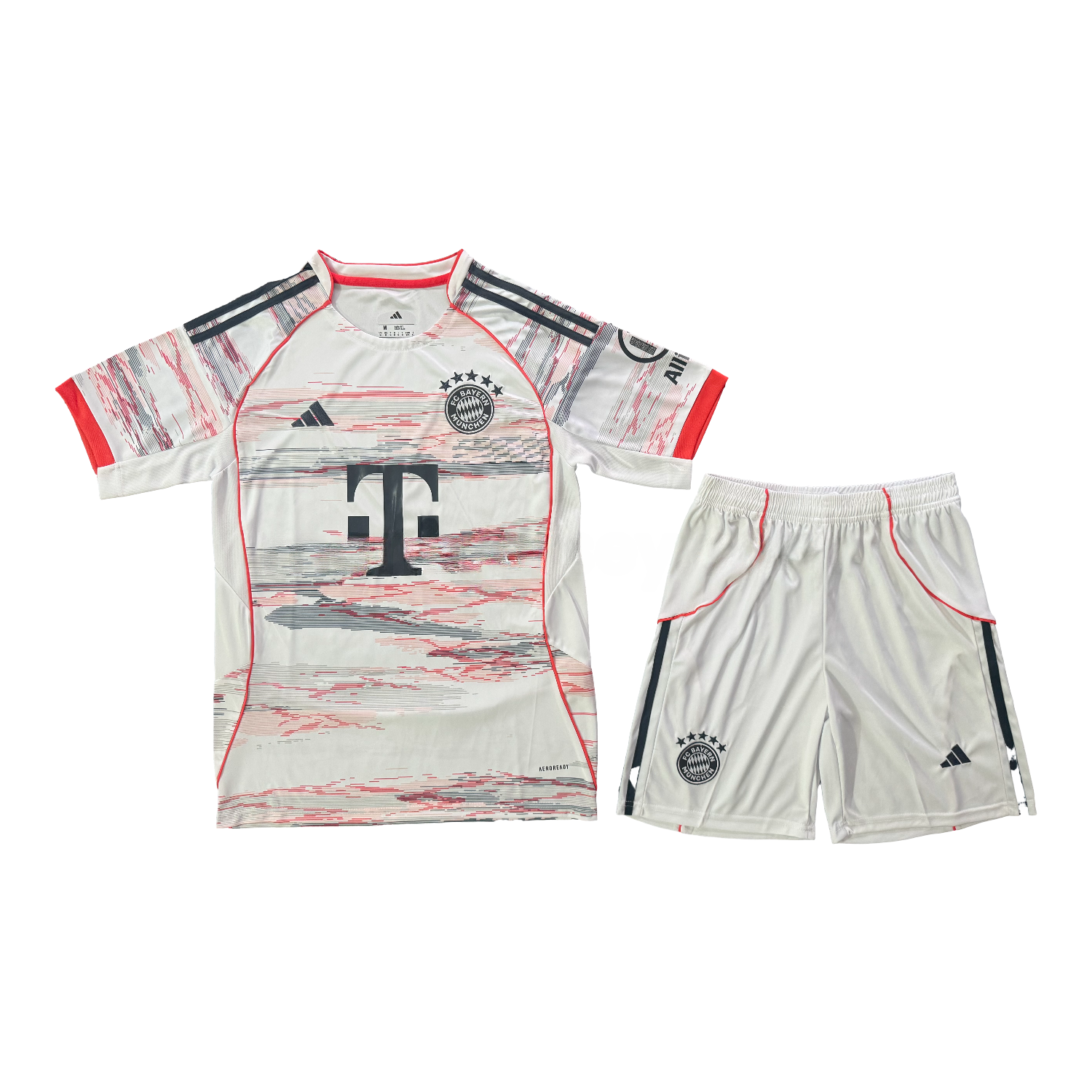 Bayern Munich 25-26 Away Men's Adult Jersey Set - Fans Version - ReplicasJersey