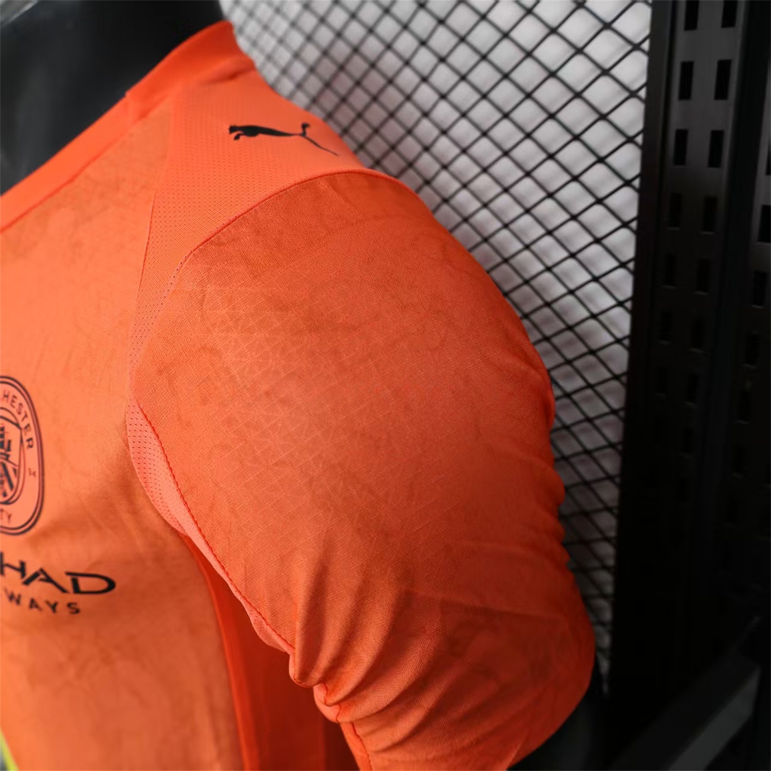 Manchester City 25-26 Orange Special Jersey - Player Version - ReplicasJersey