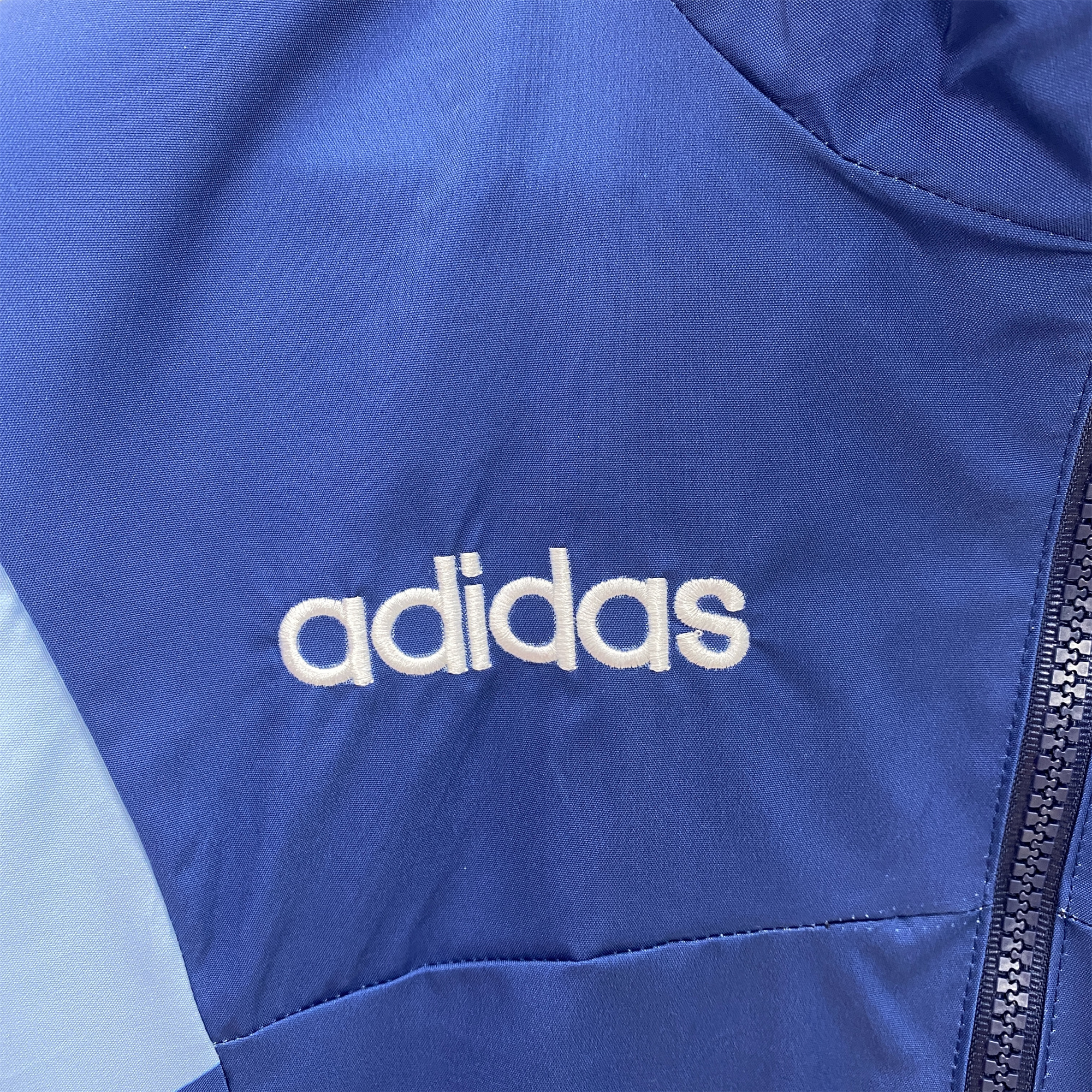 Argentina 24-25 Throwback Windbreaker Jacket - Blue - ReplicasJersey