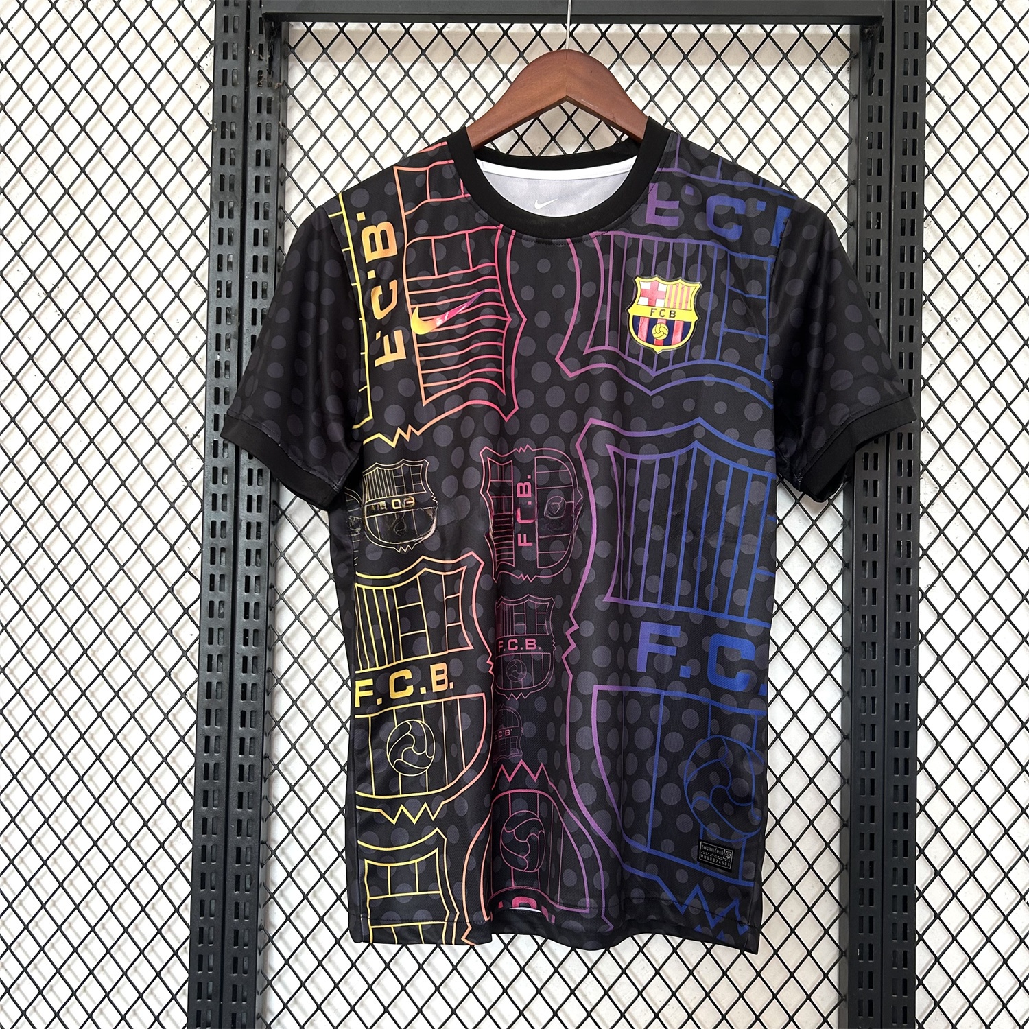 B.A.R.S.A 25-26 LOGO Stroke Special Edition Jersey - Fans Version - ReplicasJersey