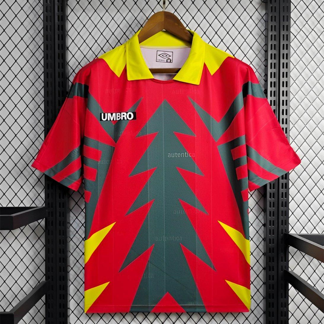 Retro Mexico 1998 World Cup Goalkeeper Red Jersey - ReplicasJersey