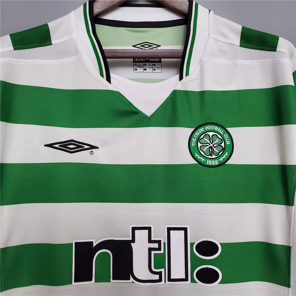 Retro Celtic 01-03 Home Stadium Jersey - ReplicasJersey