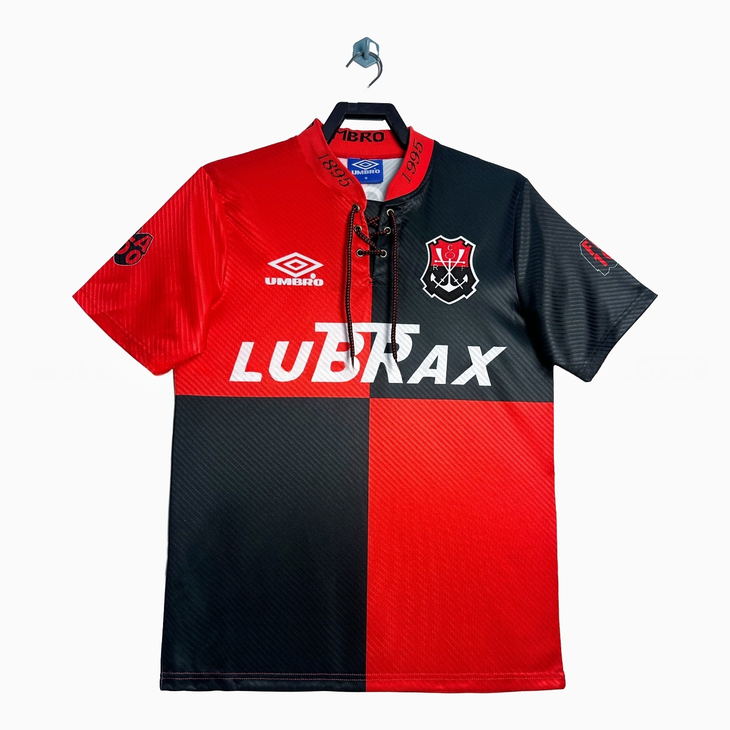 Retro Flamengo 1995 Centenary Anniversary Jersey with Printed Number 100 - ReplicasJersey