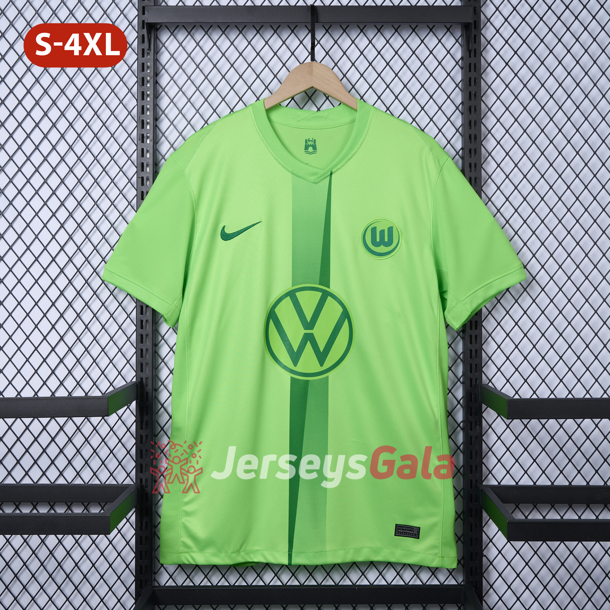 Wolfsburg 24-25 Home Stadium Jersey - Fans Version - ReplicasJersey