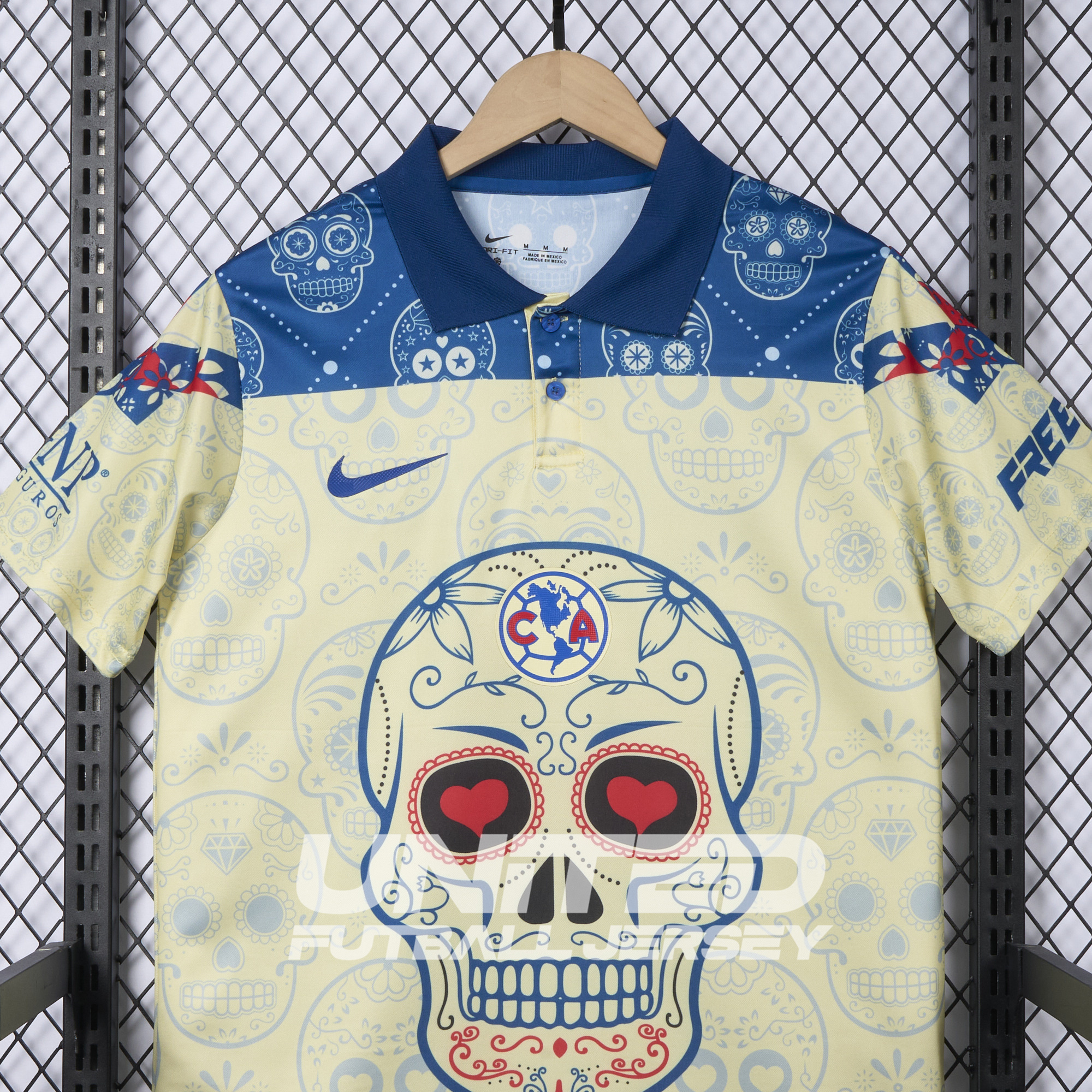 Club América 24-25 Day of the Dead Special Edition Jersey - Fans Version - ReplicasJersey