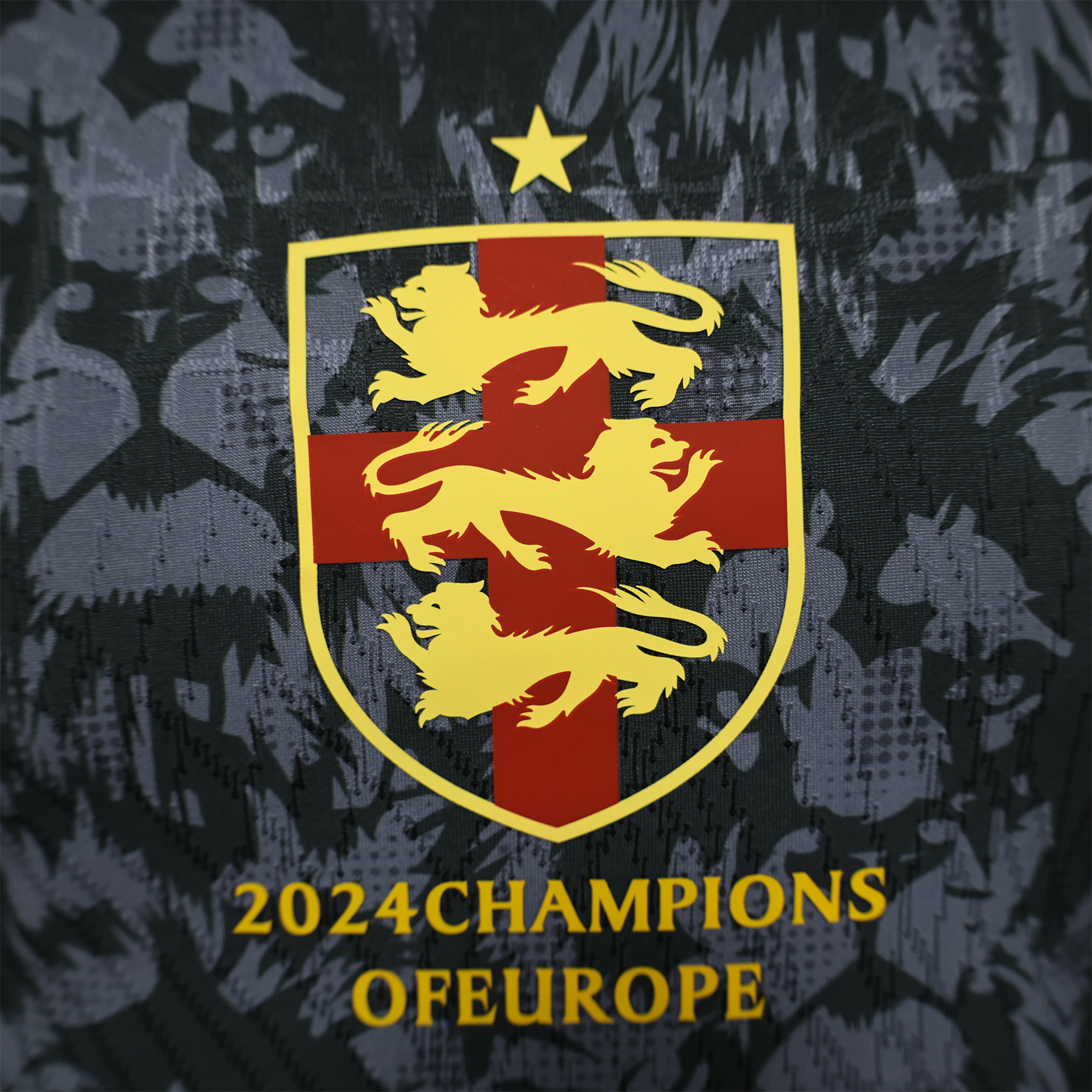 England 2024 Black The Lions Special Edition Jersey - Player Version - ReplicasJersey