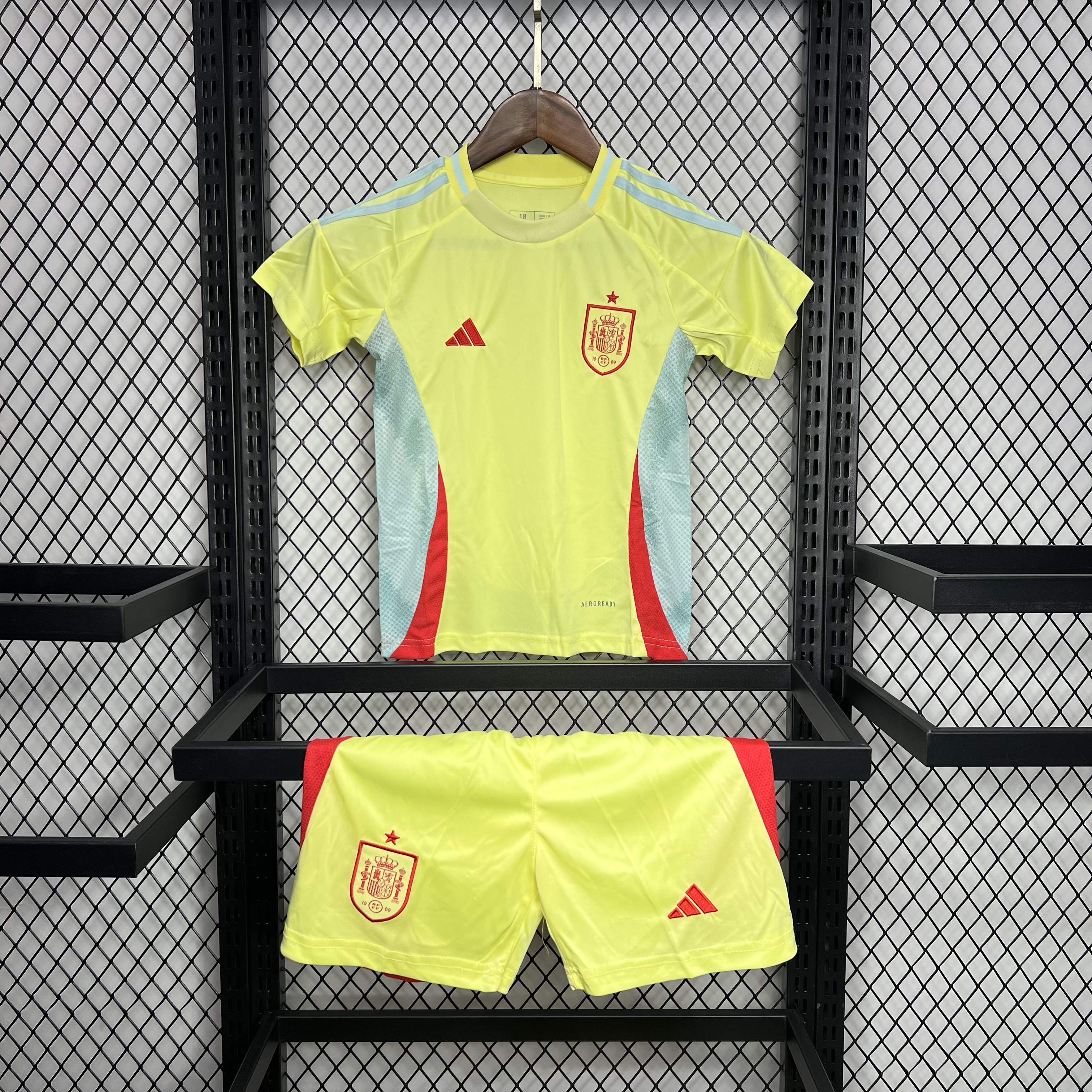 Spain 2024 Away Kids Kit - ReplicasJersey