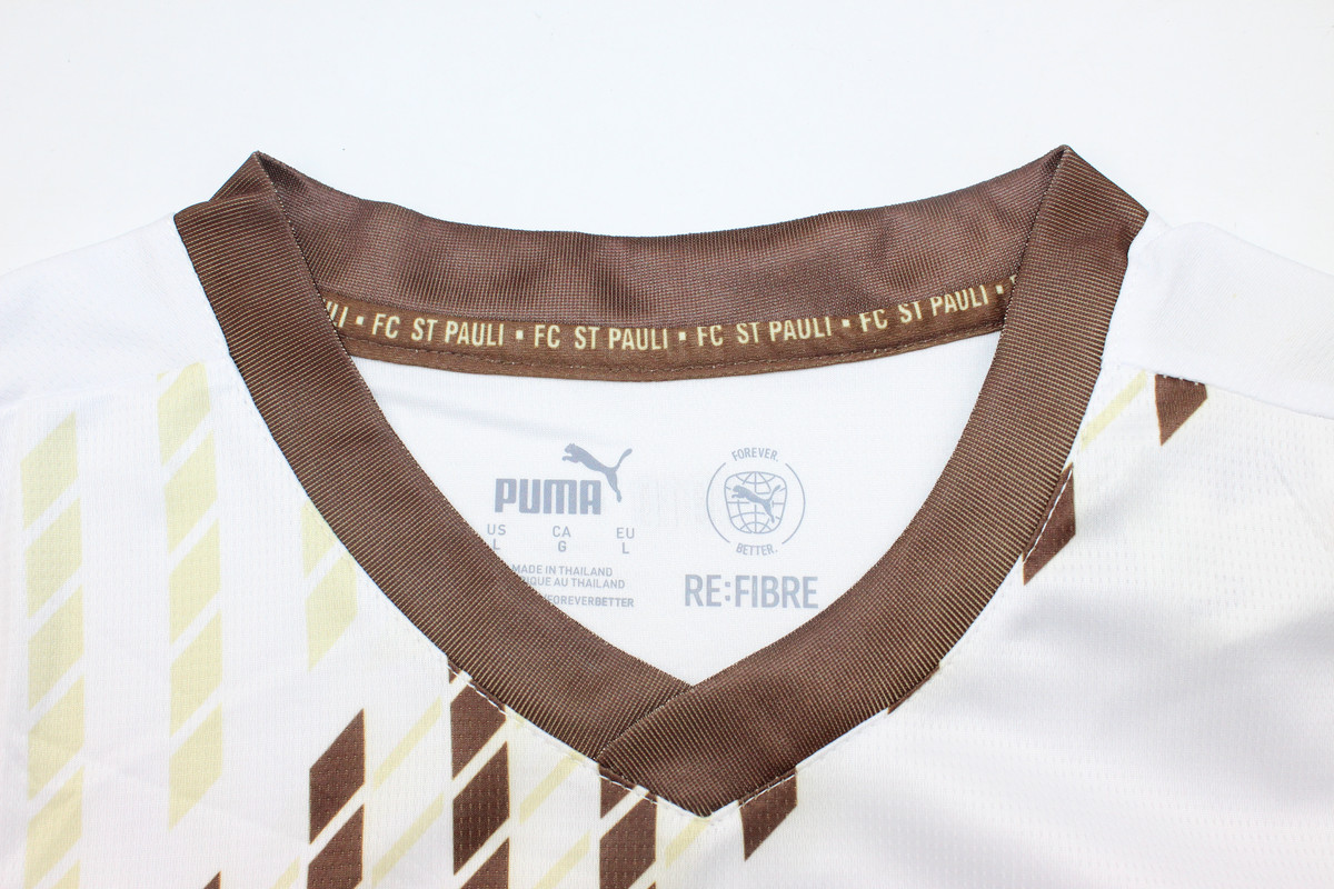 St. Pauli 24-25 Away Stadium Jersey - Fans Version - ReplicasJersey
