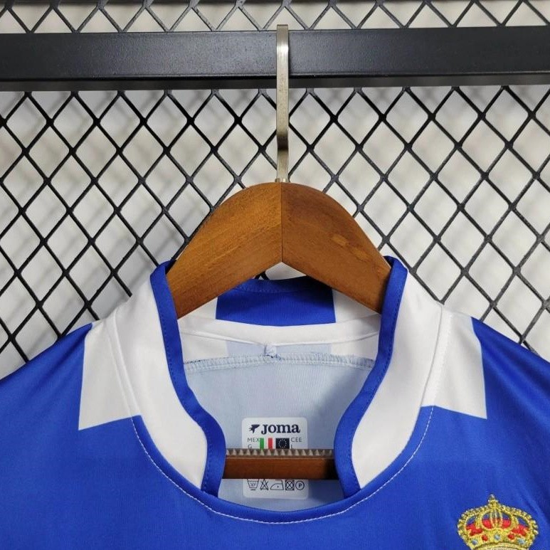 Retro Deportivo de La Coruña 2003-04 Home Stadium Jersey - ReplicasJersey