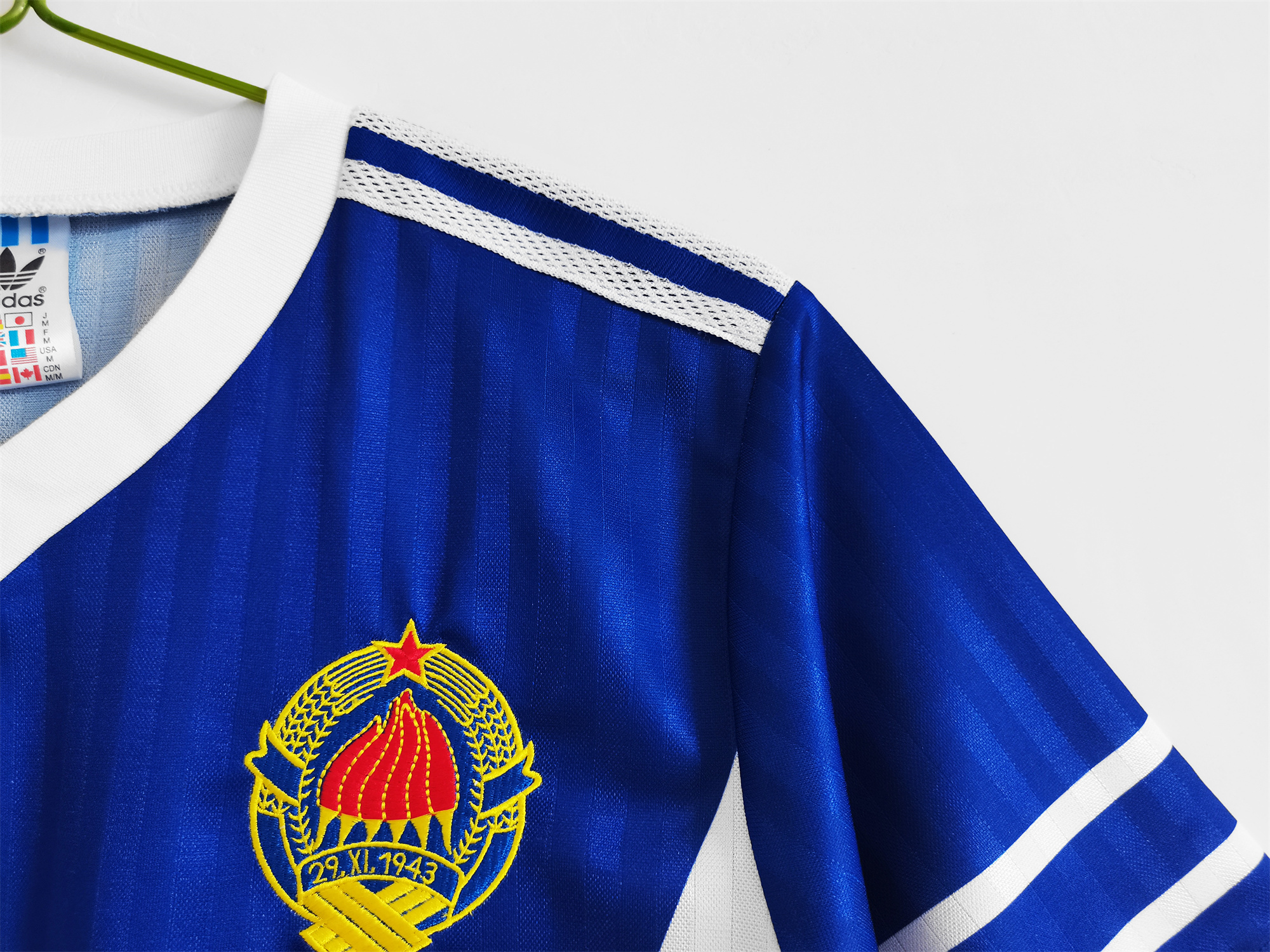 Retro Jugoslawien 1990 Home Stadium Jersey - ReplicasJersey