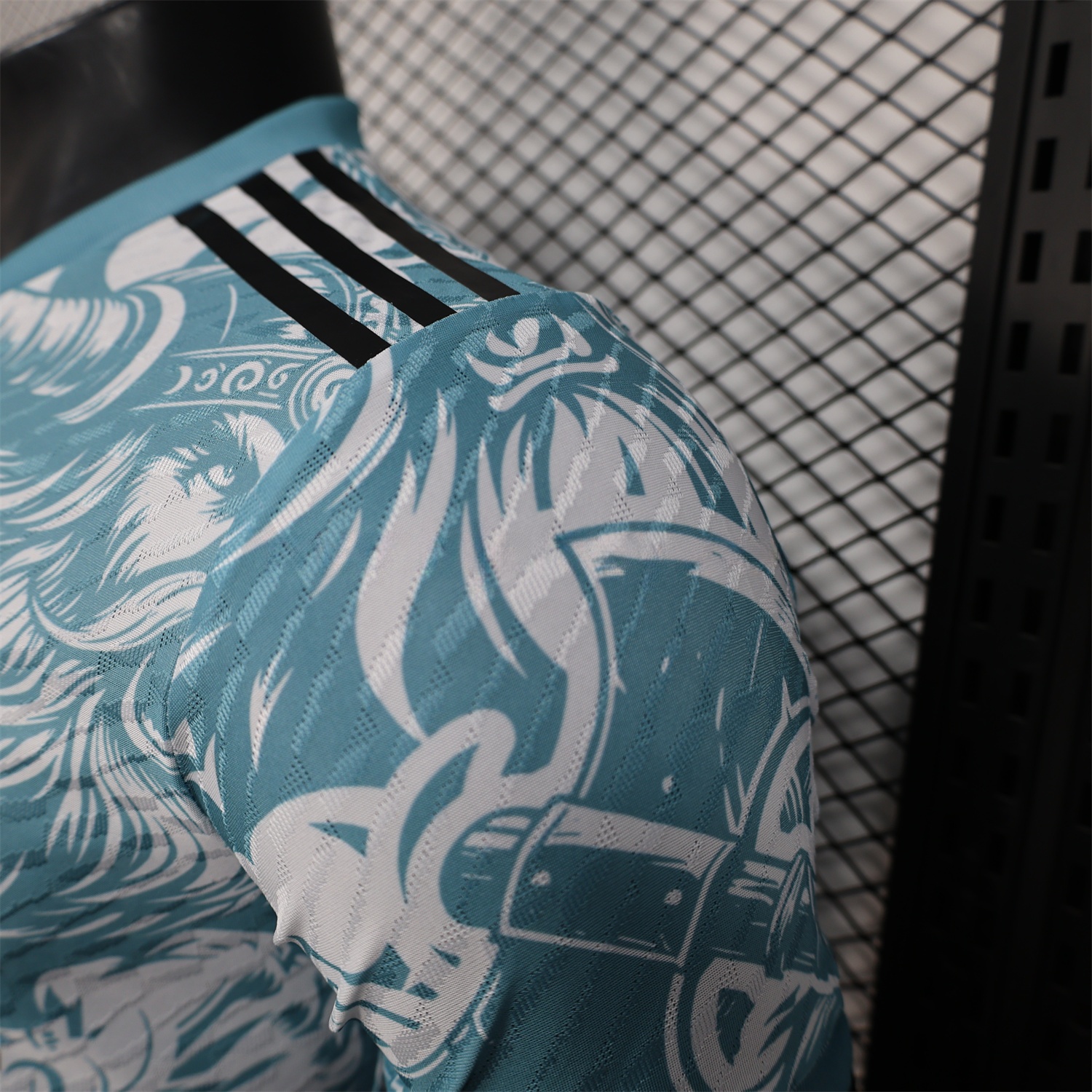 Real Madrid 25-26 Blue Viking Roar Special Edition Jersey - Player Version - ReplicasJersey