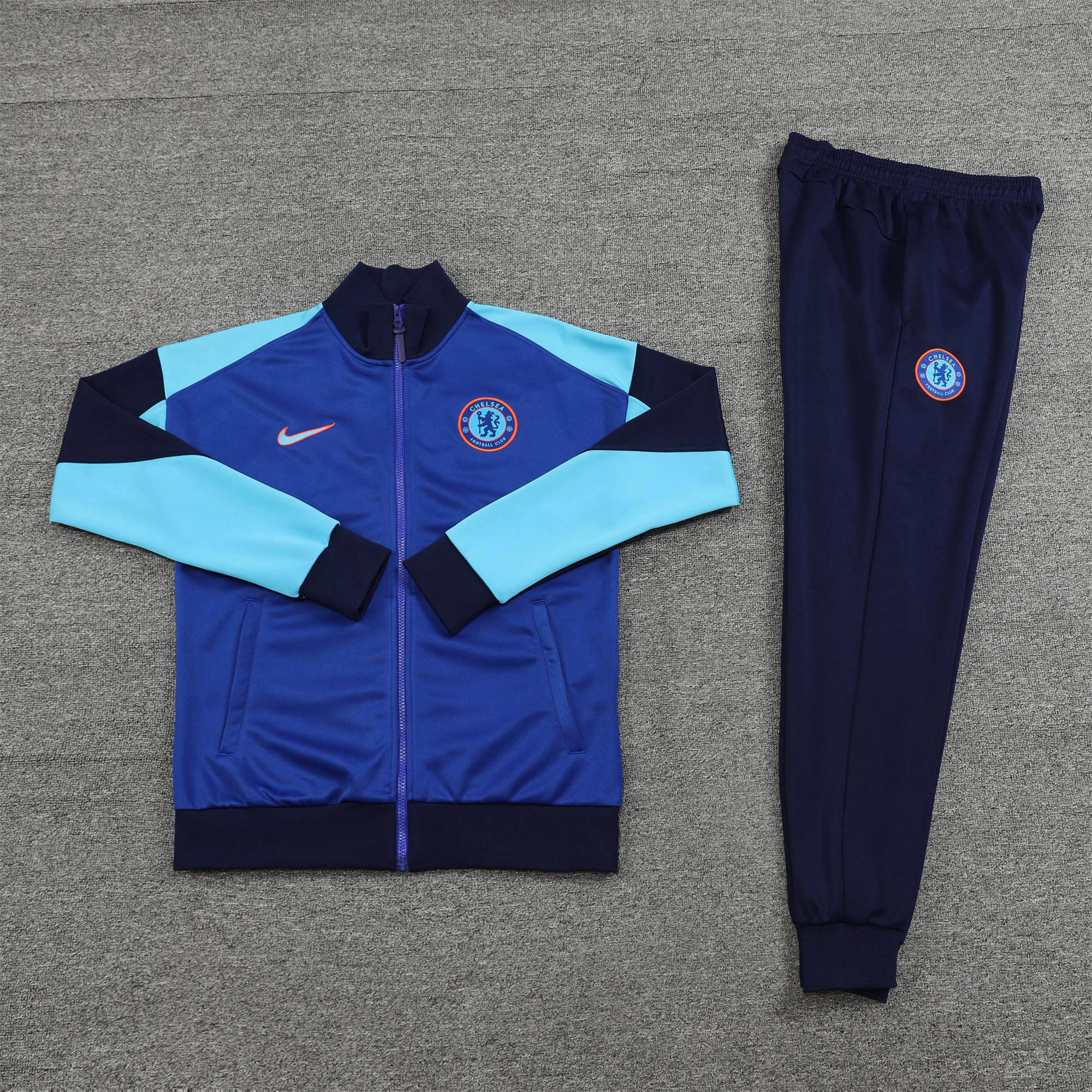 CHELSEA 24-25 Jacket Training Tracksuit - Blue - ReplicasJersey