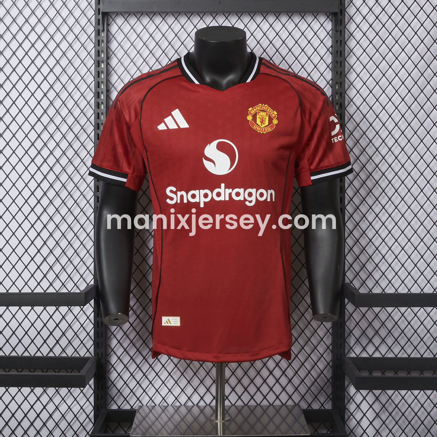 Manchester United 25-26 Home (New Leaked Version) Jersey - Player Version - ReplicasJersey