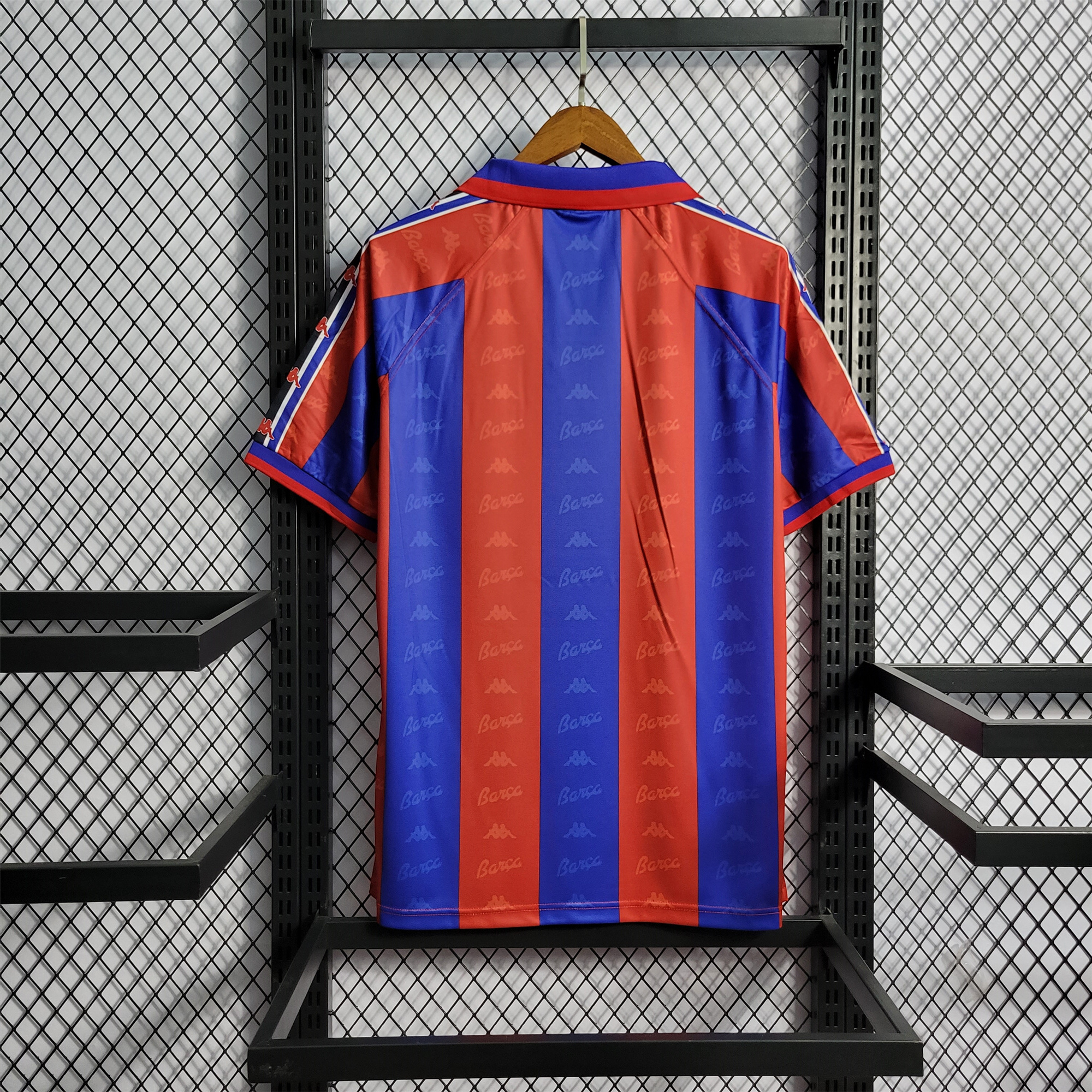 B.A.R.S.A Retro 96-97 Home Stadium Jersey - ReplicasJersey