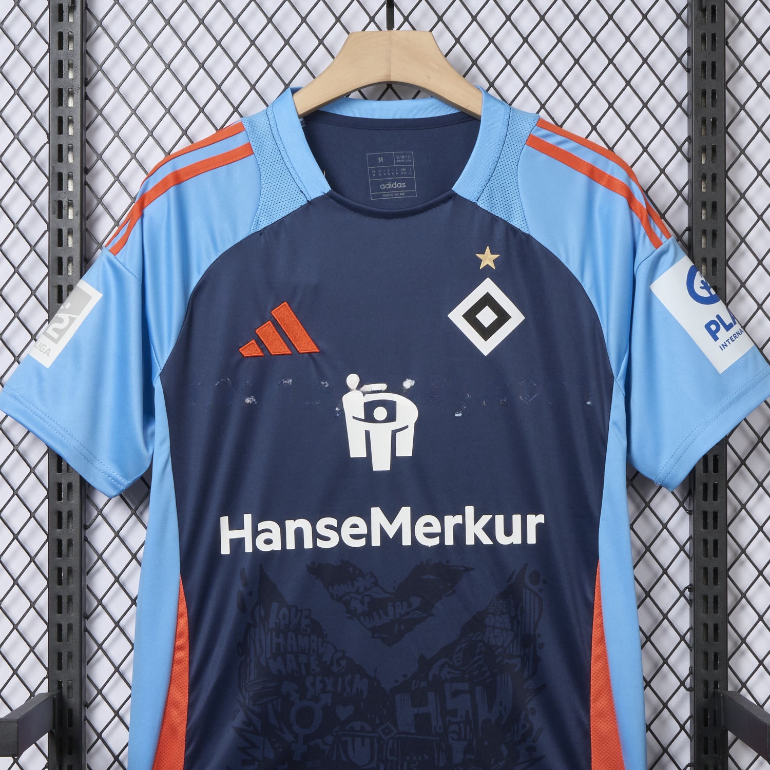 Hamburger SV 24-25 World Girls' Day Blue Special Jersey - Fans Version - ReplicasJersey