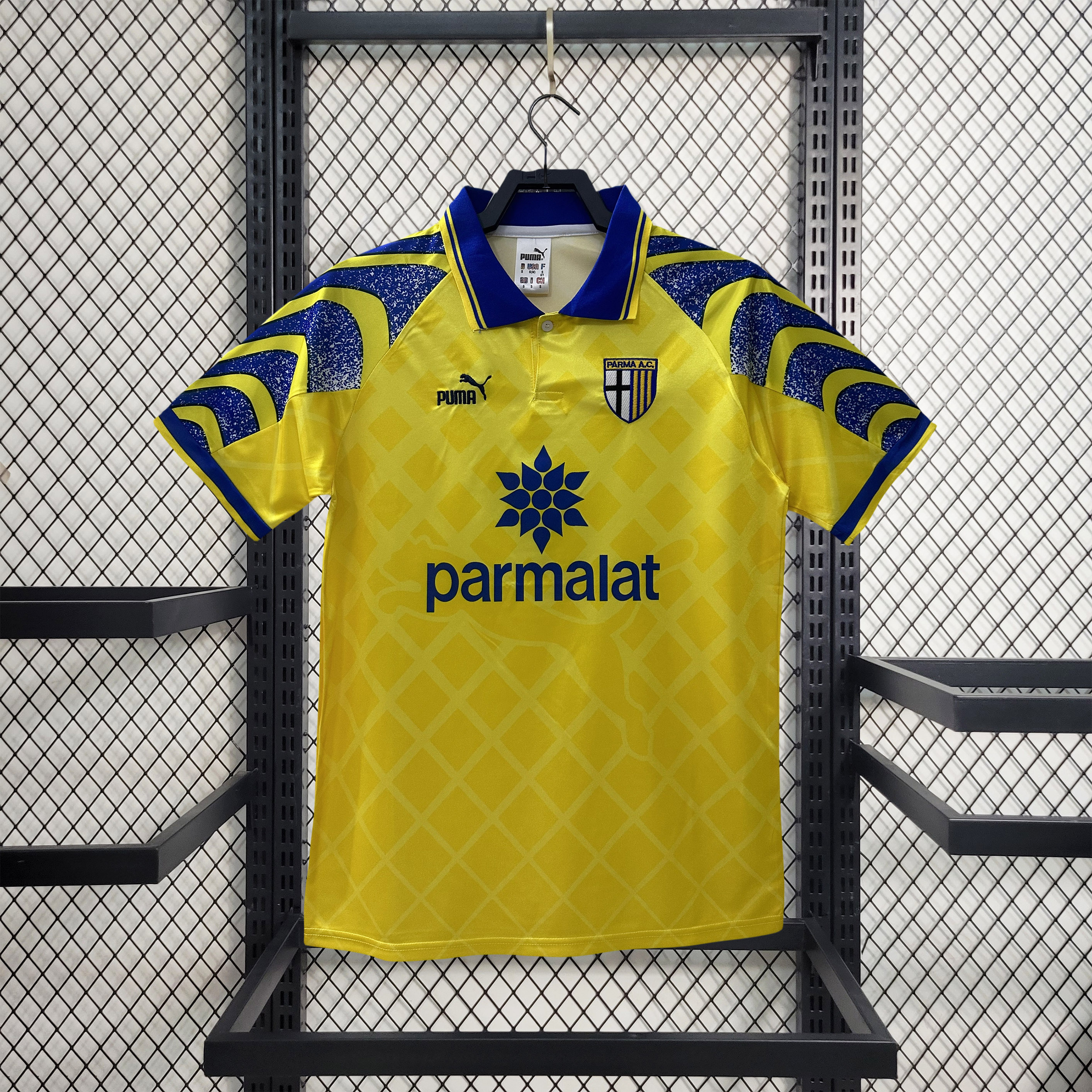 Retro Parma 1995-97 Away Jersey - Fans Version - ReplicasJersey