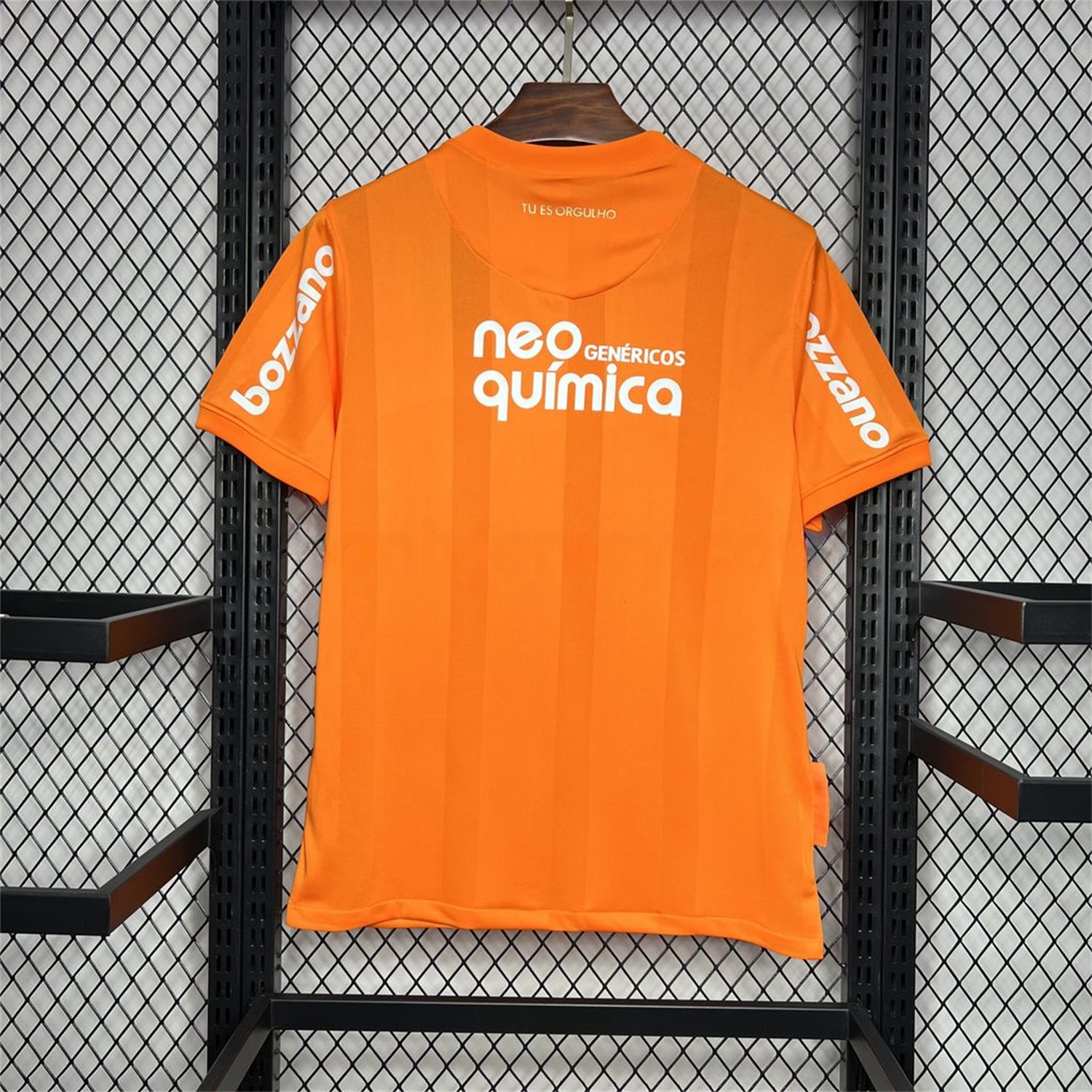 Retro Corinthians 2010 Orange Goalkeeper Jersey - ReplicasJersey