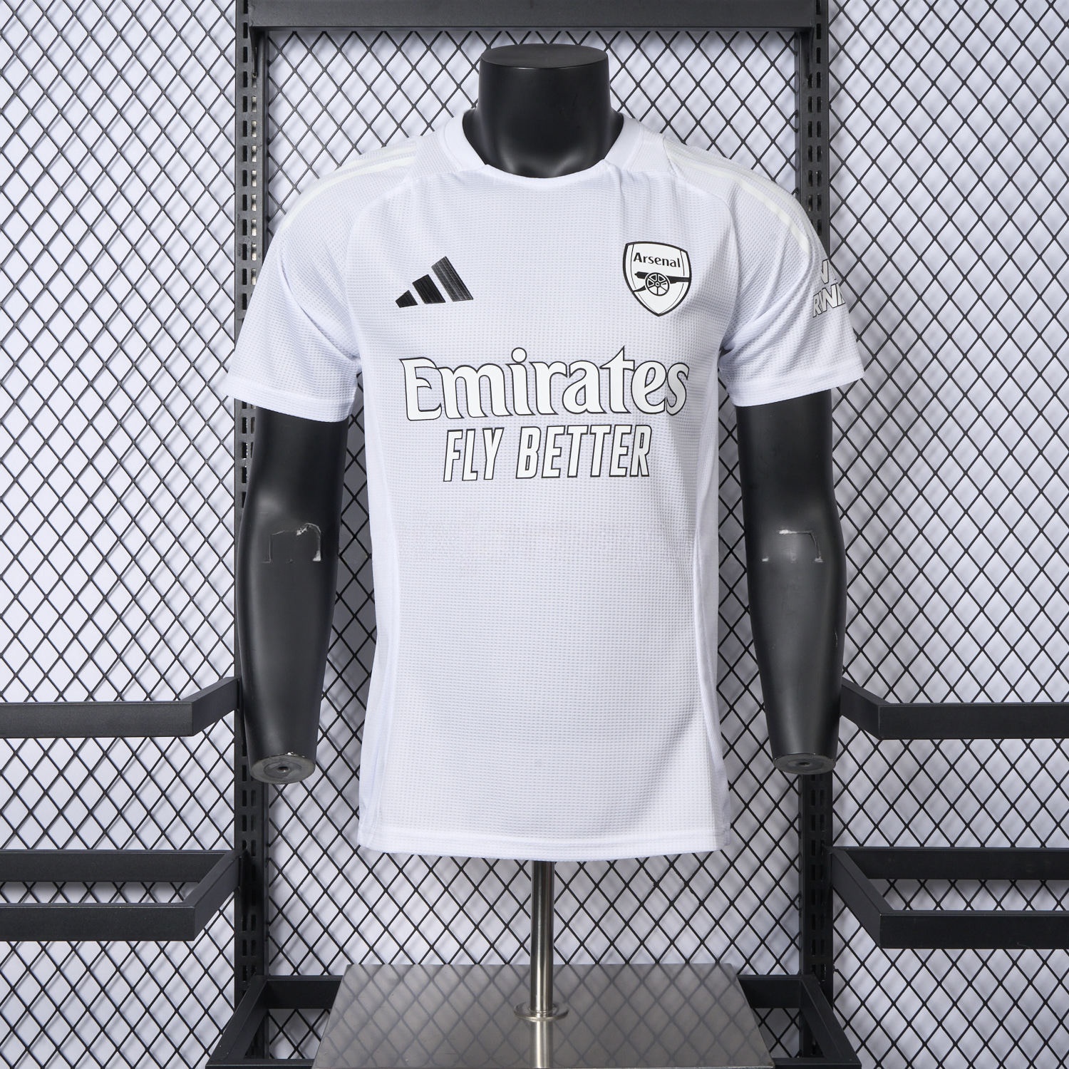 Arsenal 24-25 No More Red White Special Edition Jersey - Player Version - ReplicasJersey