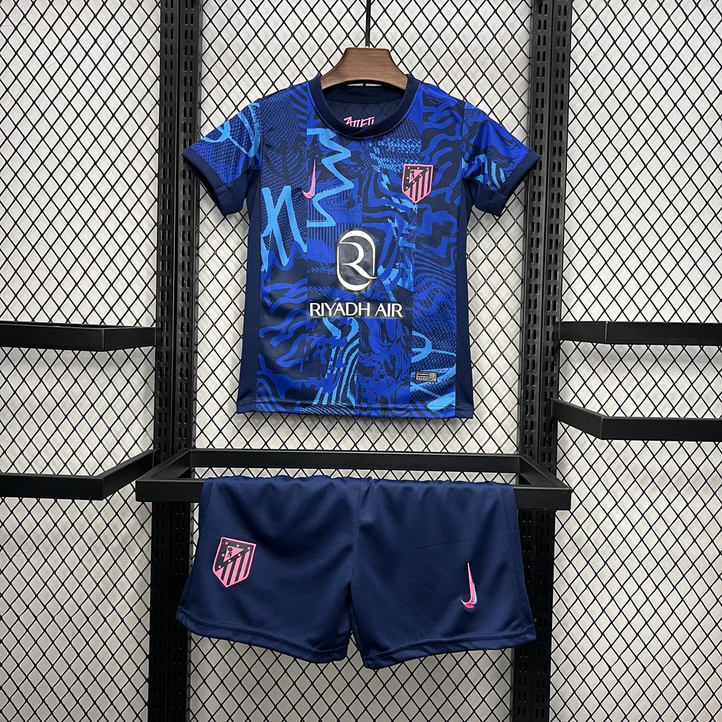 Atletico Madrid 24-25 Third Kids Kit - ReplicasJersey