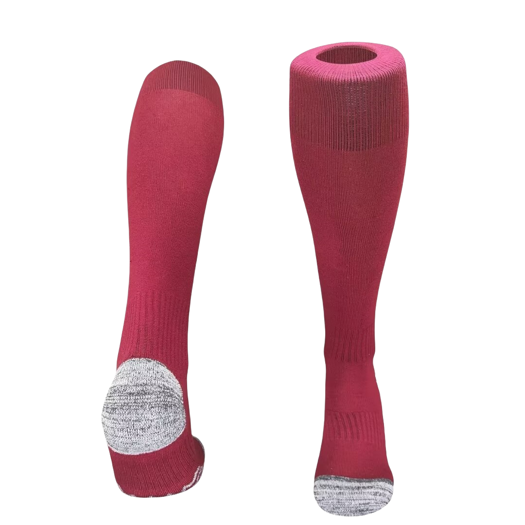 AS Roma 24-25 Home Socks - Red - ReplicasJersey