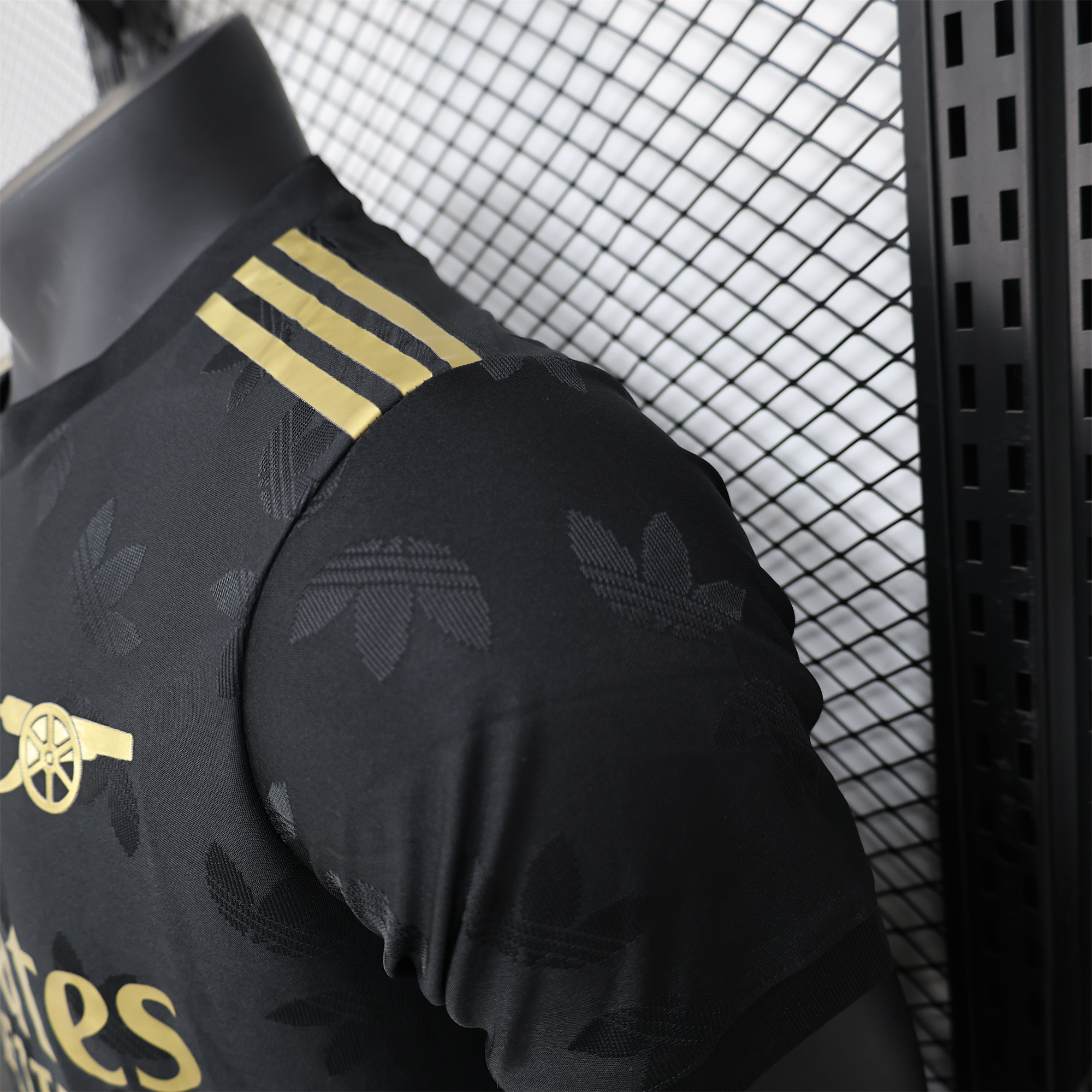 Arsenal 24-25 Black Gold Special Edition Jersey - Player Version - ReplicasJersey