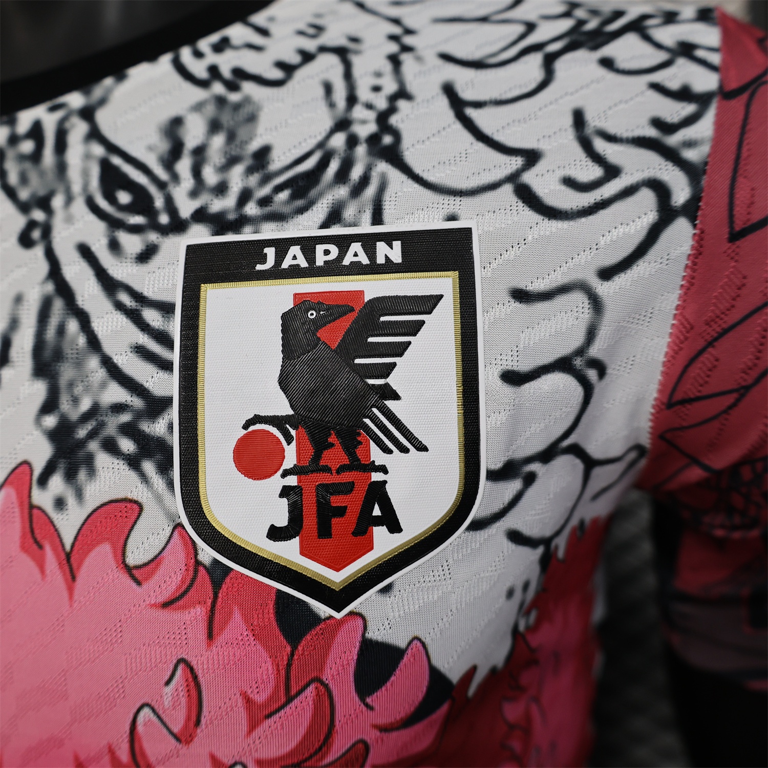 Japan 25-26 Donquixote Doflamingo Pink & White Special Jersey - Player Version - ReplicasJersey