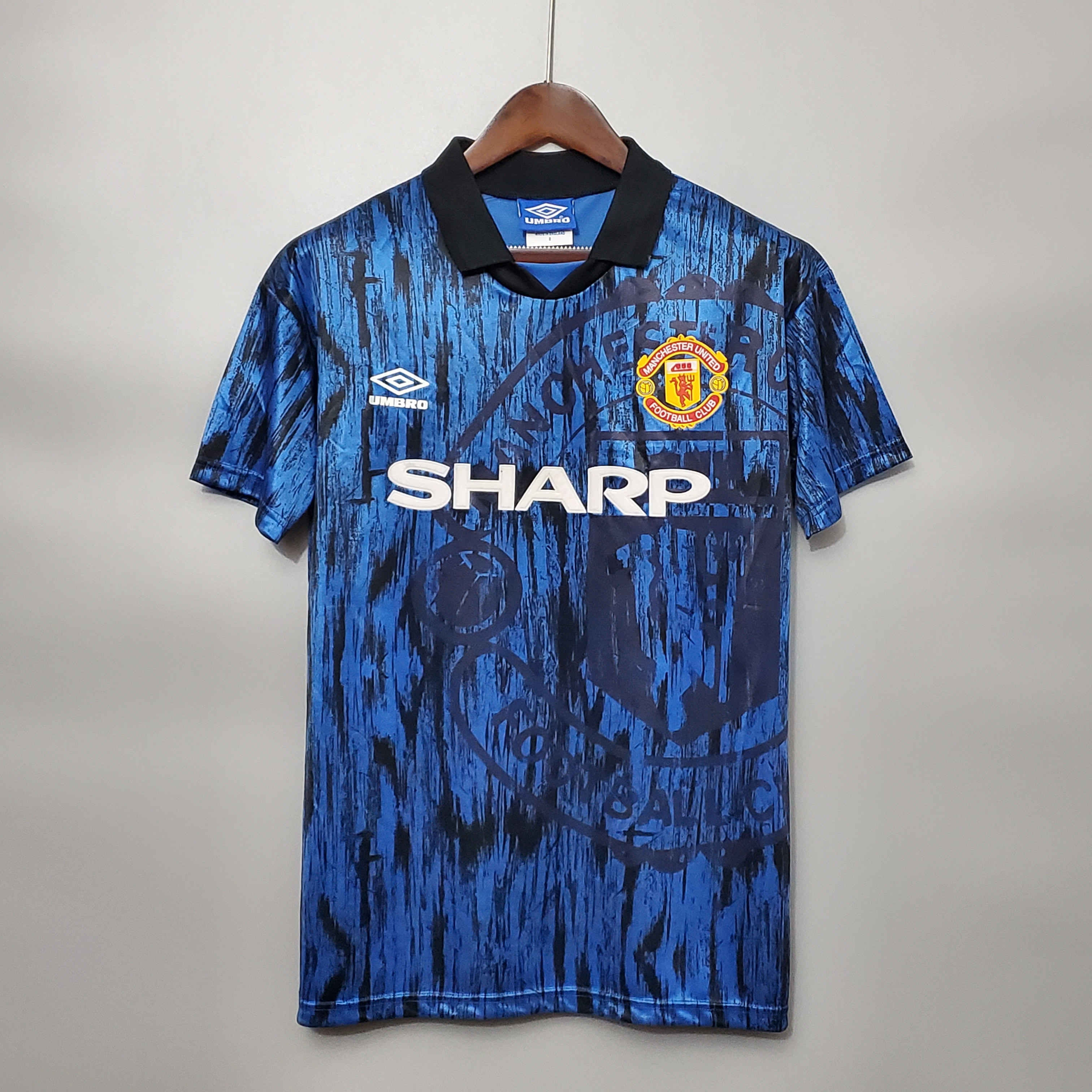 Manchester United Retro 92-94 Away Jersey - ReplicasJersey