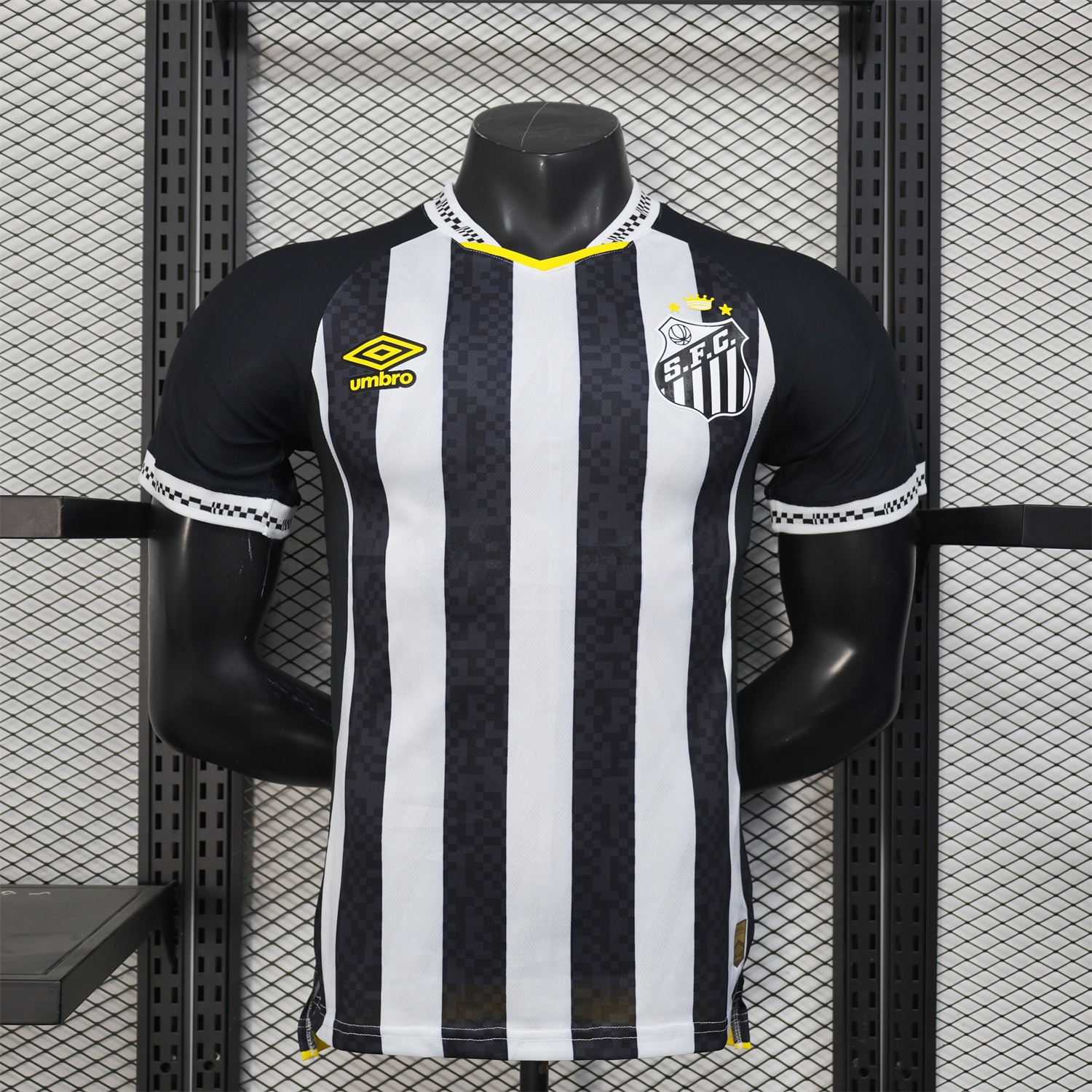 Santos 25-26 Away Unsponsored Jersey - Player Version - ReplicasJersey