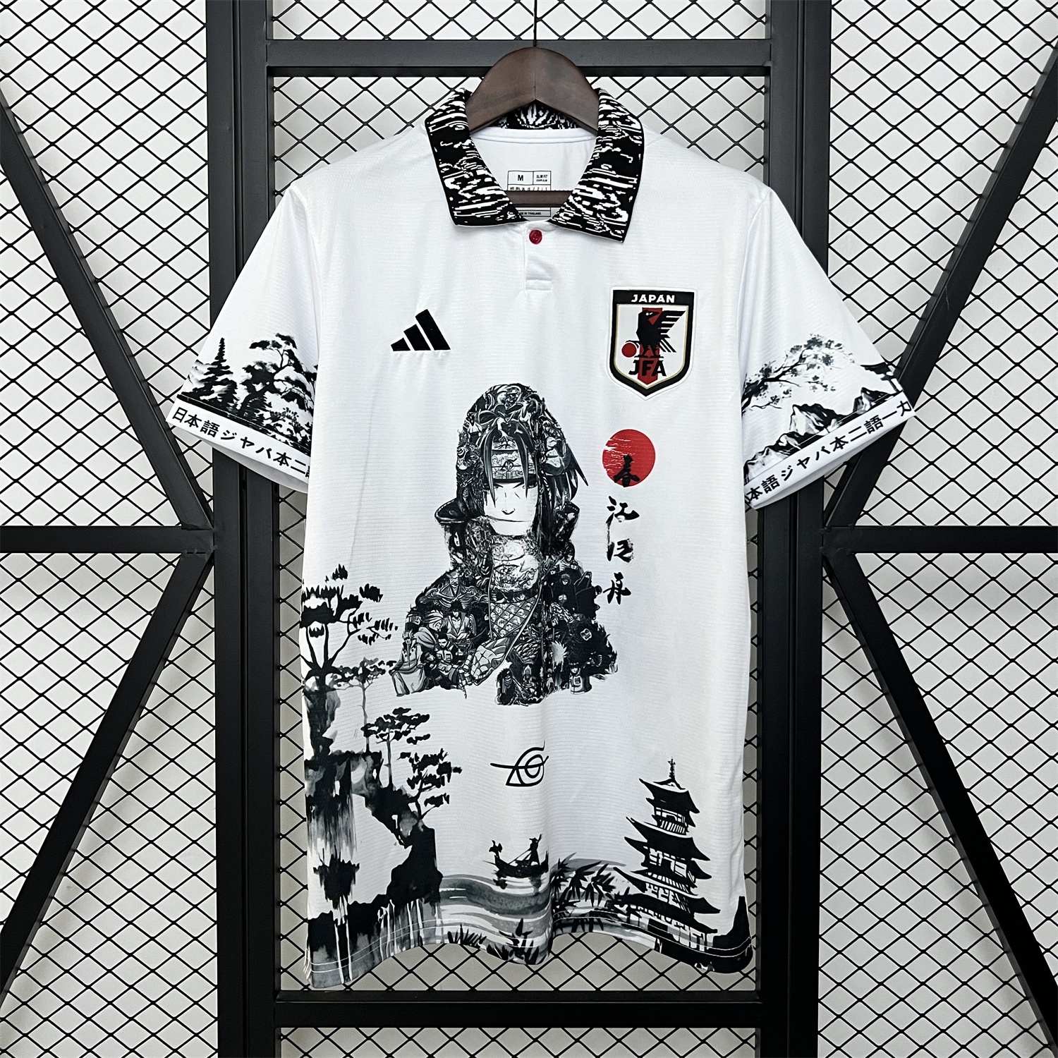Japan 2024 Itachi Uchiha White Special Edition Jersey - Fans Version - ReplicasJersey