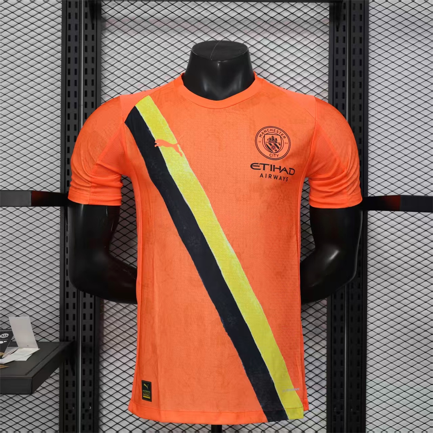 Manchester City 25-26 Orange Special Jersey - Player Version - ReplicasJersey