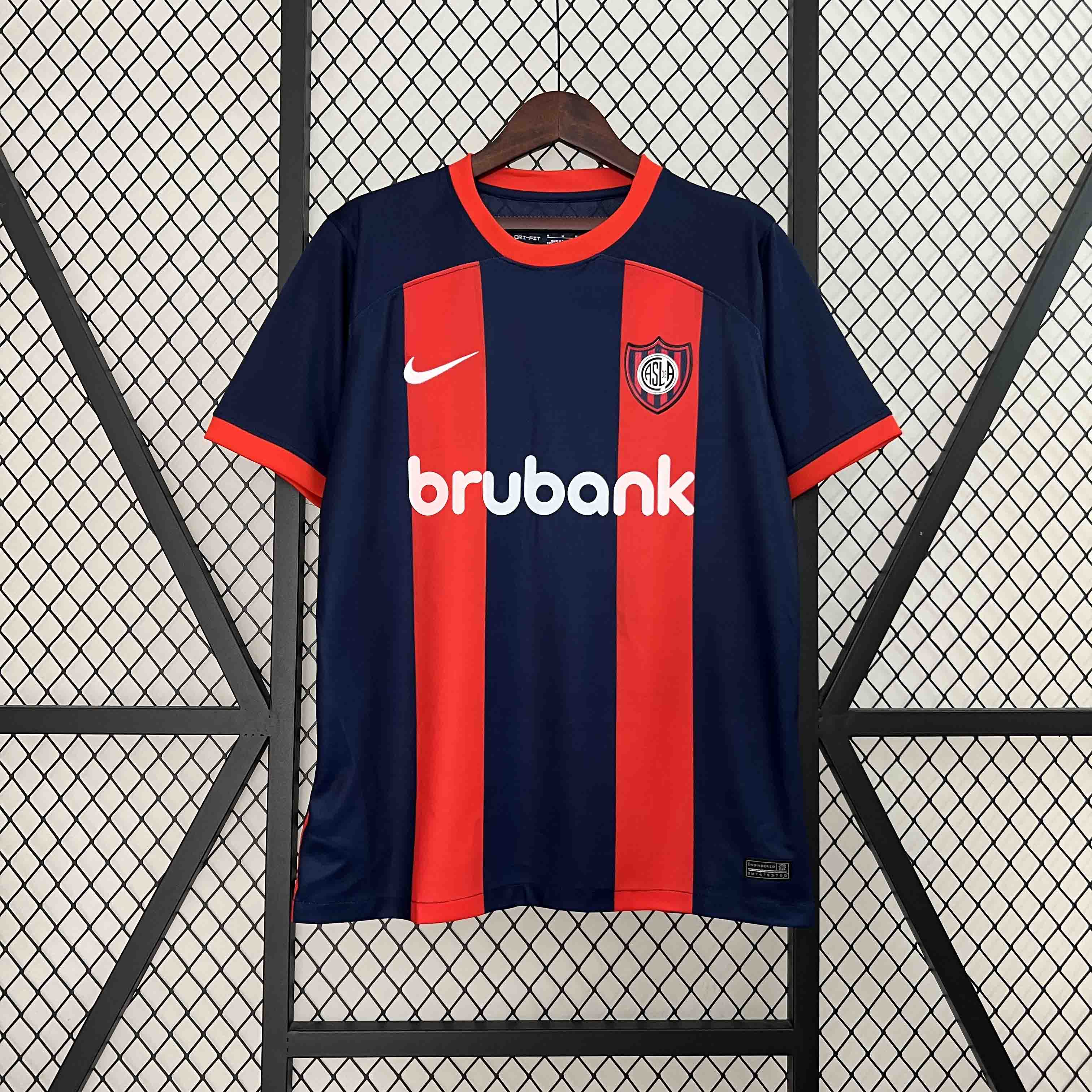 San Lorenzo 24-25 Home Stadium Jersey - Fans Version - ReplicasJersey