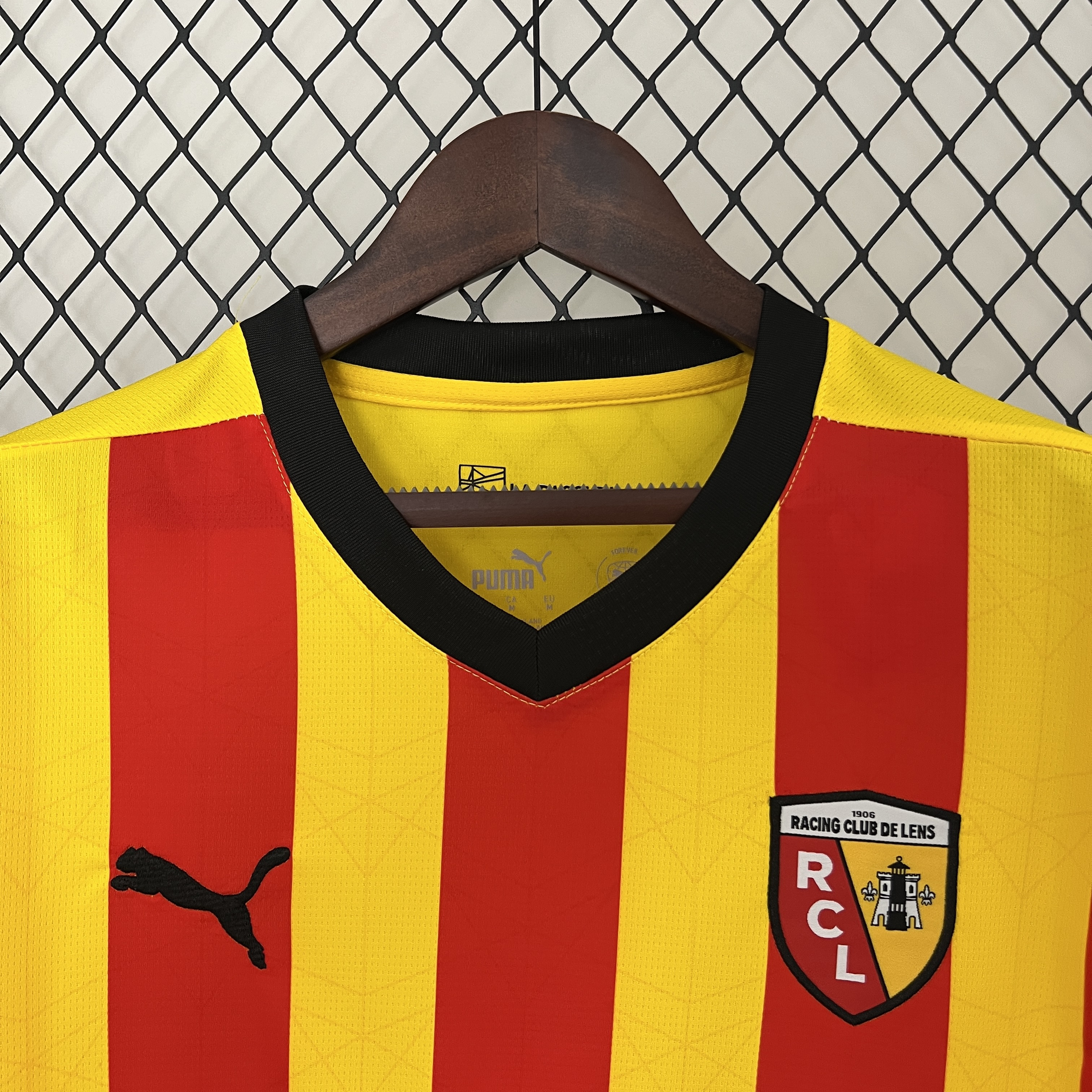 RC Lens 24-25 Home Stadium Jersey - Fans Version - ReplicasJersey