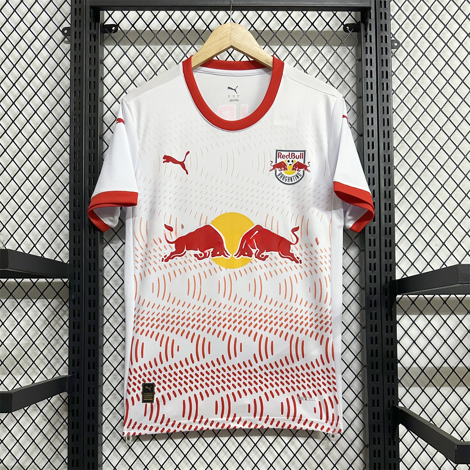 Red Bull Bragantino 25-26 Home Jersey - Fans Version - ReplicasJersey