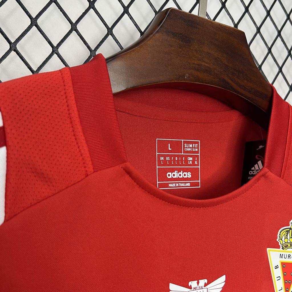 Real Murcia 24-25 Home Jersey - Fans Version - ReplicasJersey