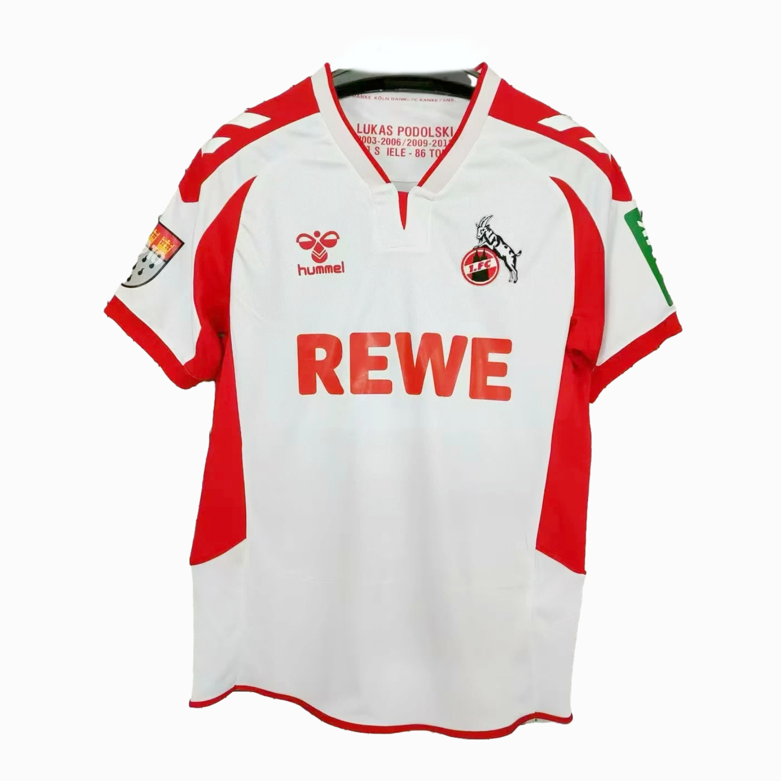 1. FC Köln 24-25 Podolski Special Edition Jersey - Fans Version - ReplicasJersey