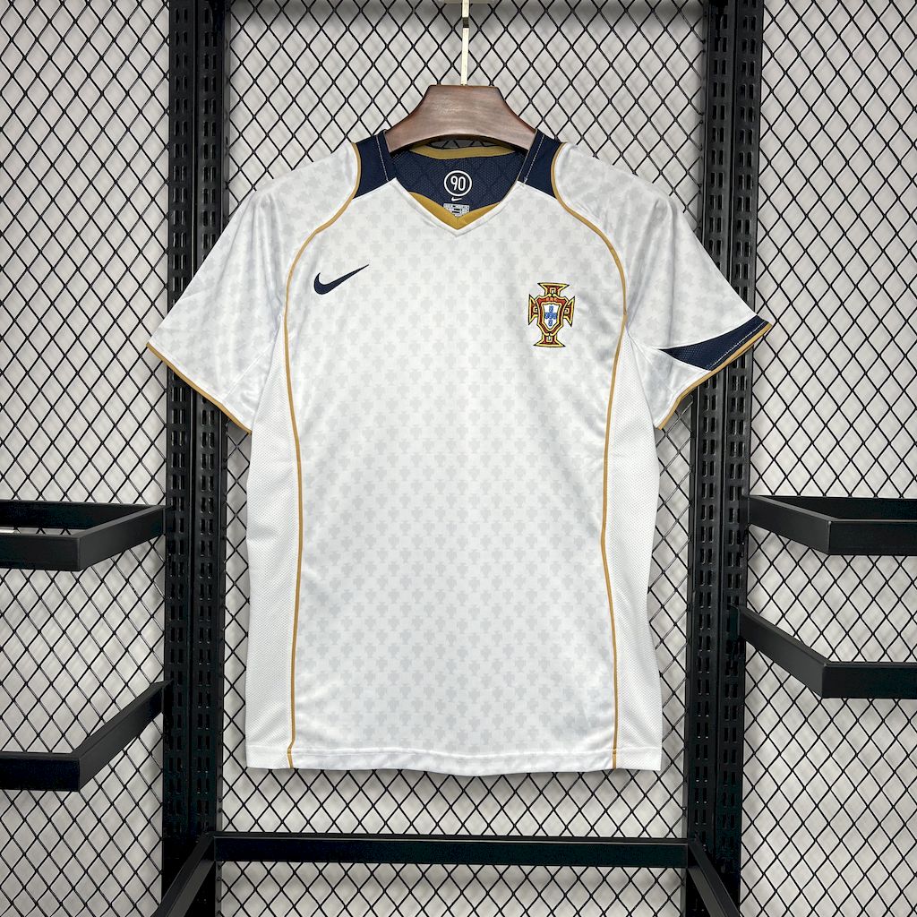 Retro Portugal 2004 Away Jersey - ReplicasJersey