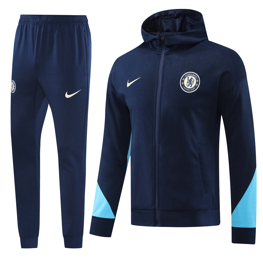 C.H.E.L.S.E.A 24-25 Jacket Training Tracksuit - Deep Blue - ReplicasJersey