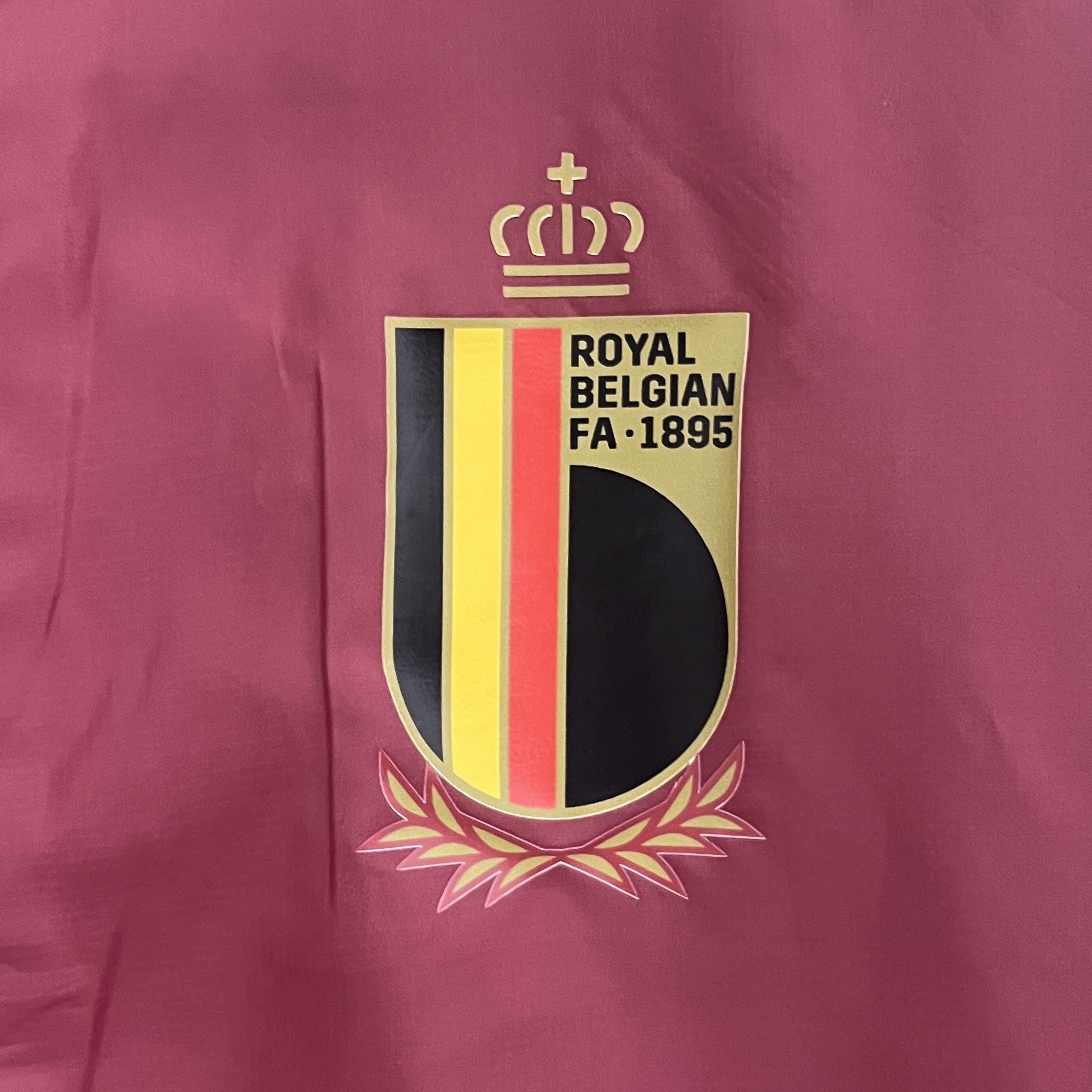 Belgium 2024 Double Sided Reversible Windbreaker - Red & Yellow - ReplicasJersey