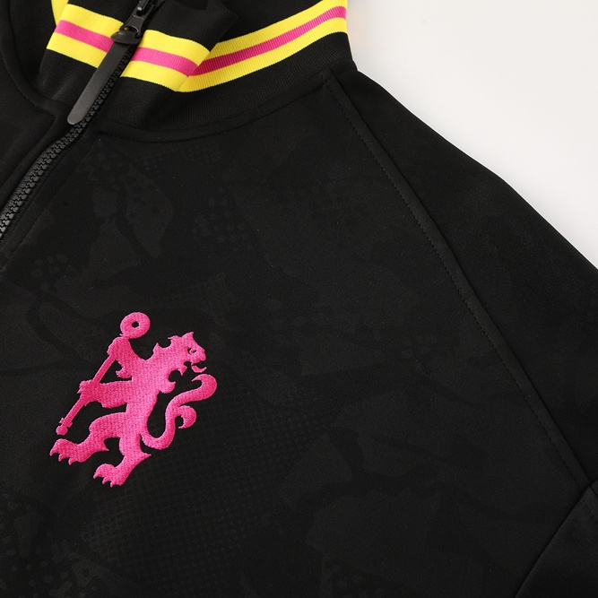 C.H.E.L.S.E.A 24-25 Jacket Training Tracksuit - Black - ReplicasJersey